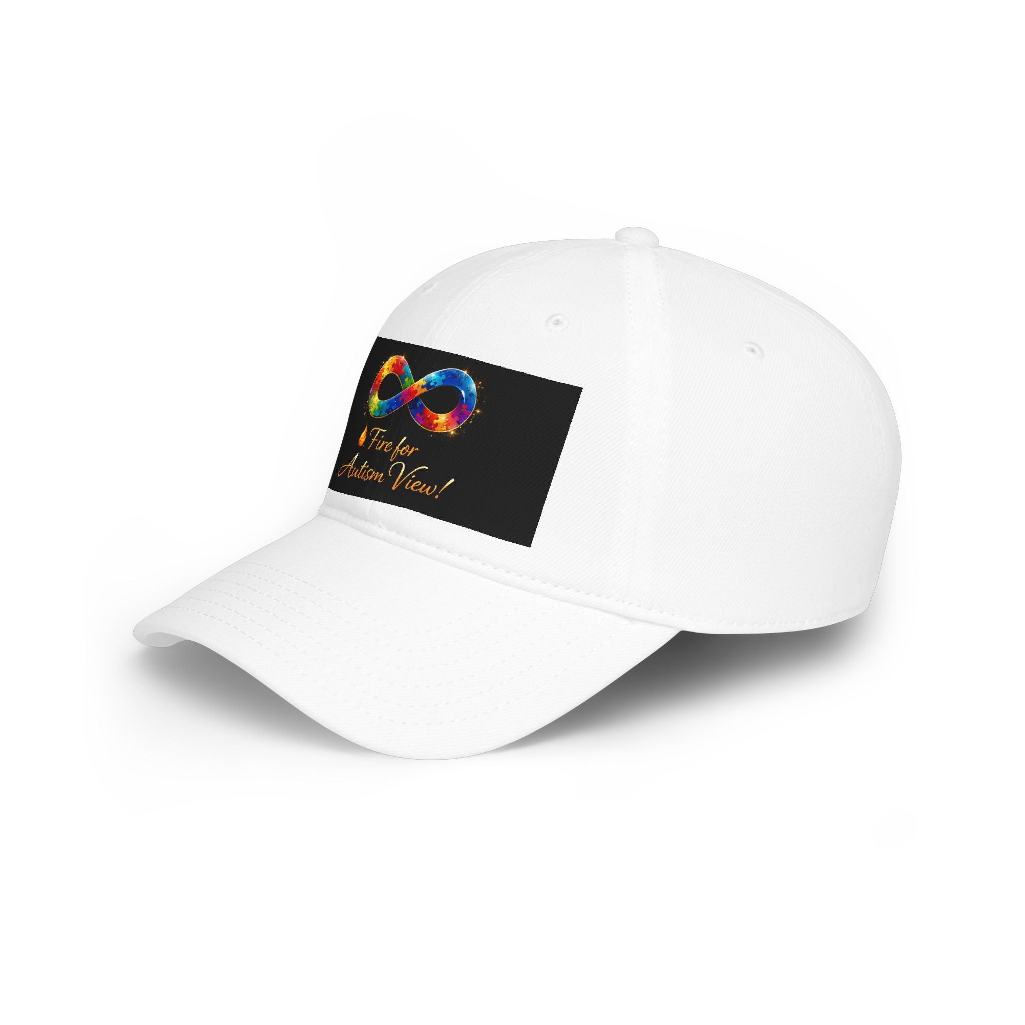 Colorful Autism Infinity Logo Cap | Awareness Baseball Cap