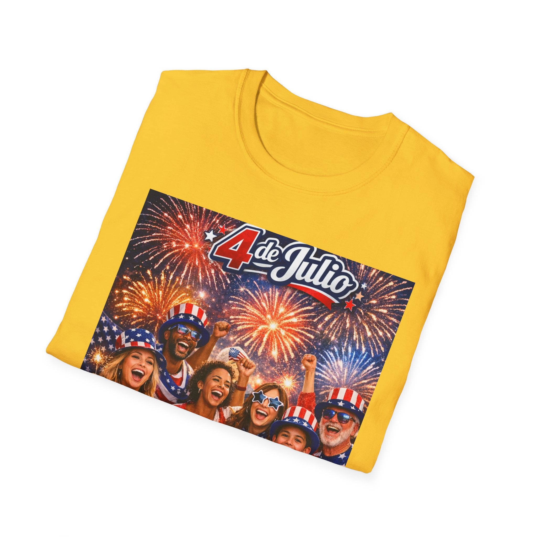 Autism Awareness American Flag 4th of July T-Shirt | Inclusion Patriotic Design