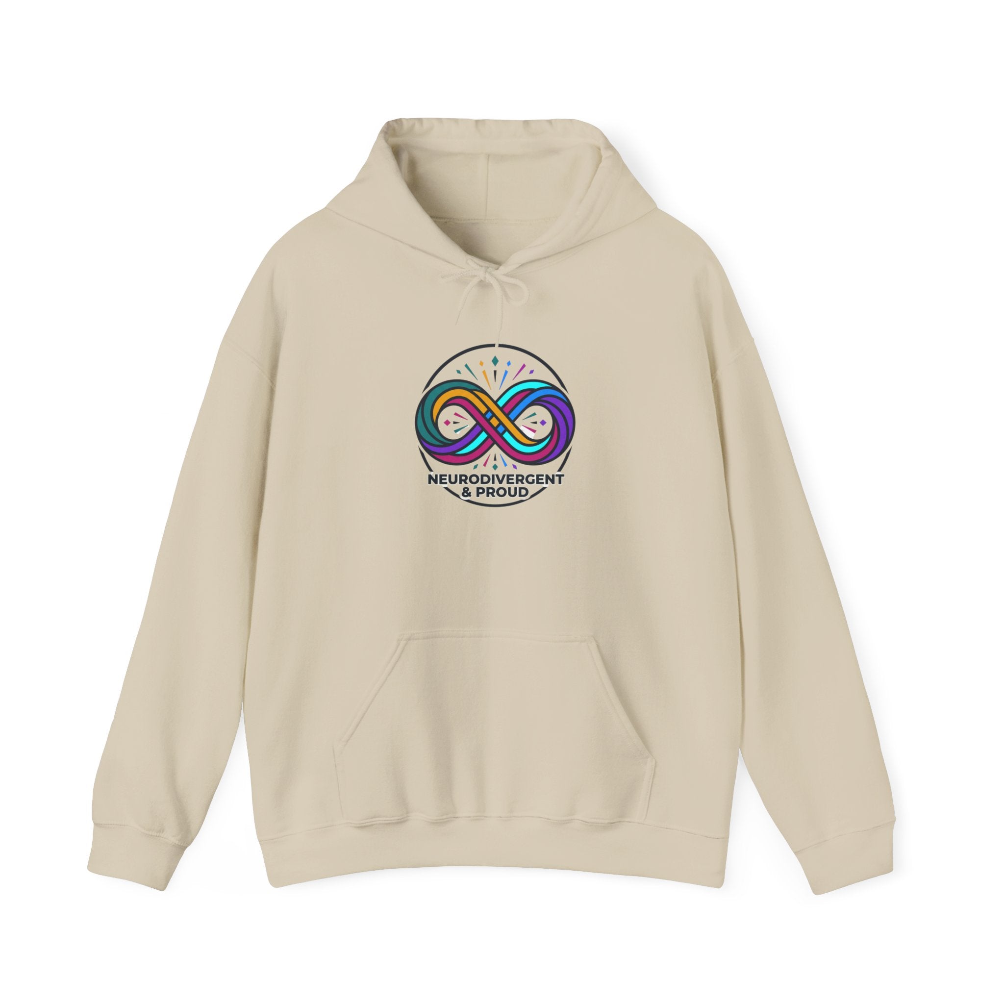 Neurodiversity Infinity Logo Hoodie | autistic pride, affirming identity