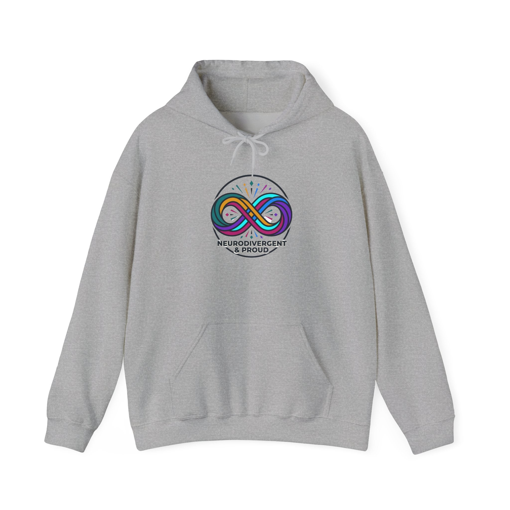 Neurodiversity Infinity Logo Hoodie | autistic pride, affirming identity