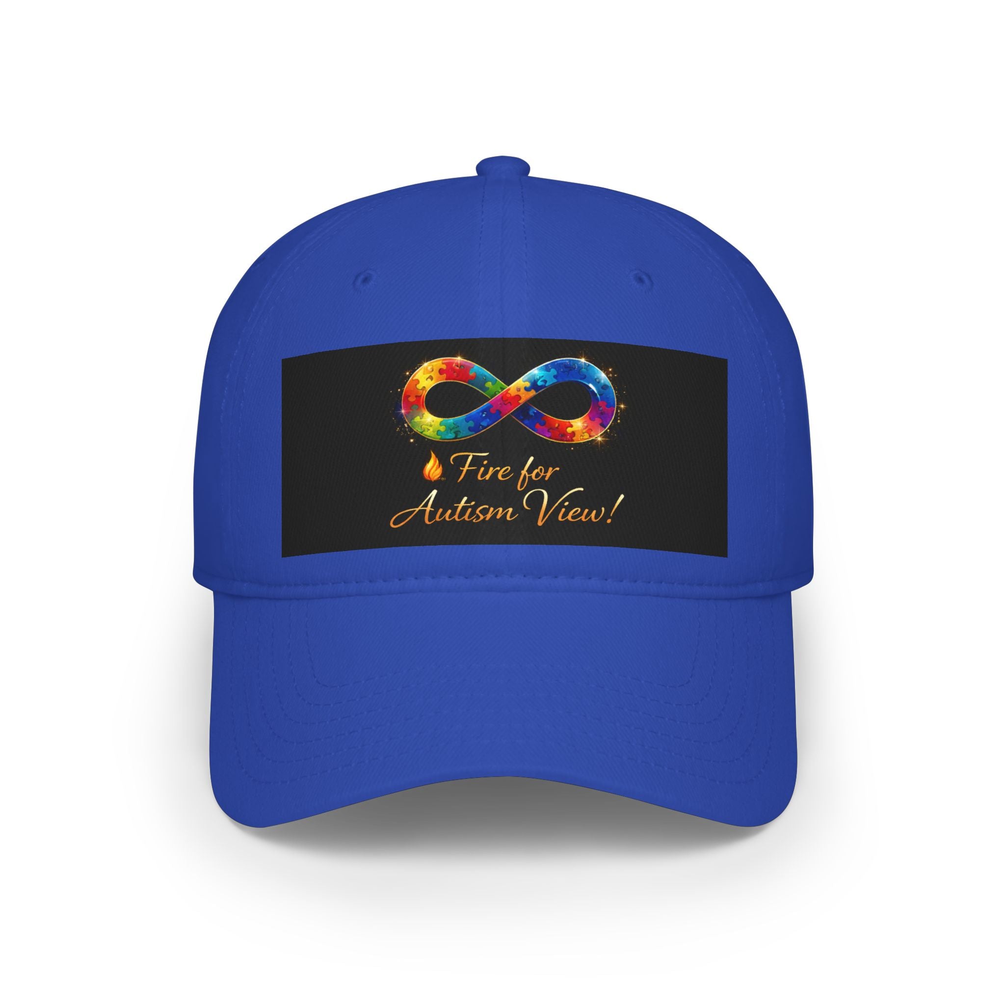 Colorful Autism Infinity Logo Cap | Awareness Baseball Cap