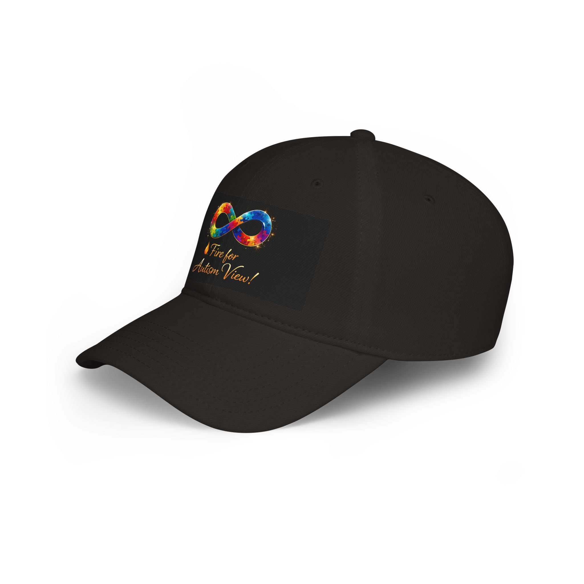 Colorful Autism Infinity Logo Cap | Awareness Baseball Cap