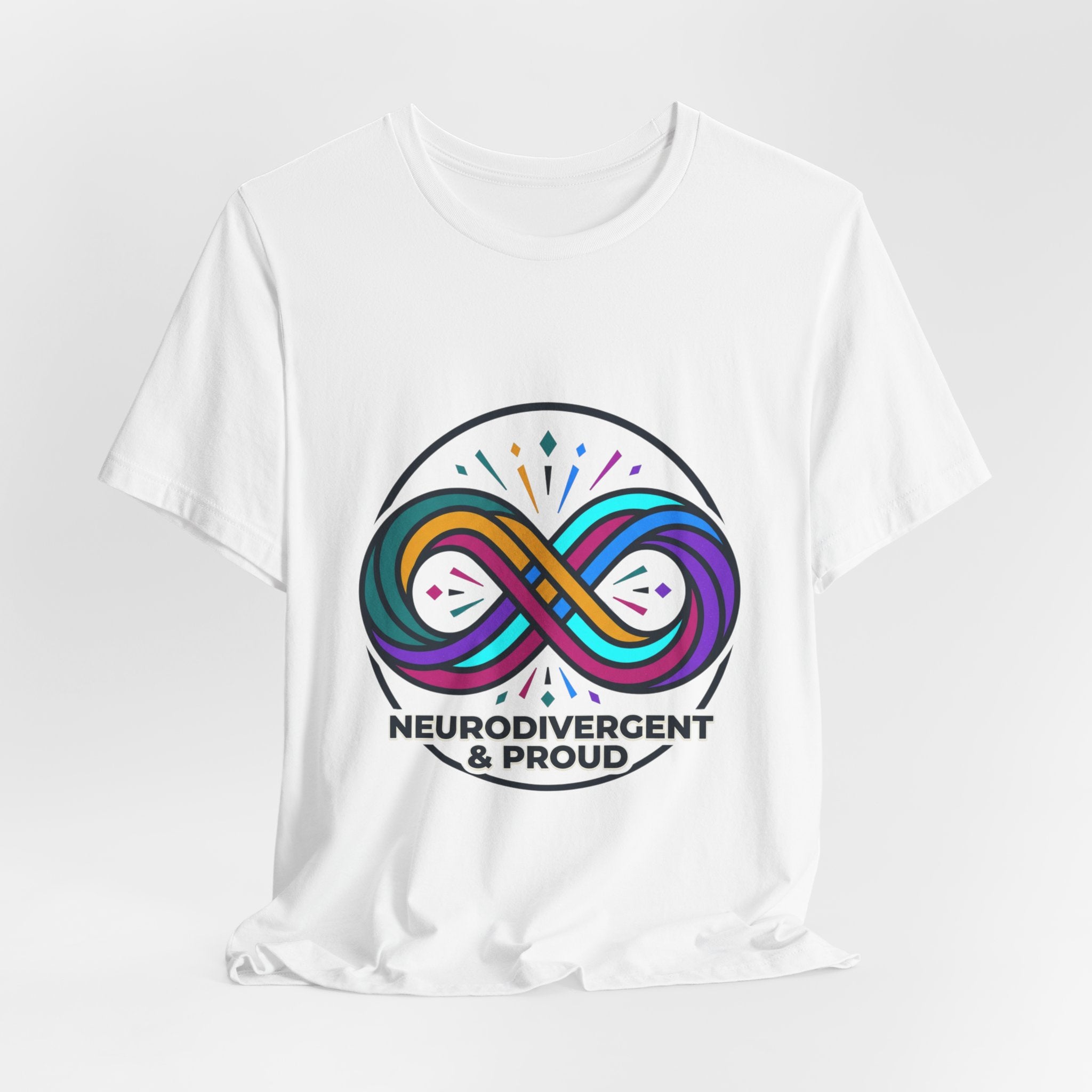 Neurodivergent & Proud Tee | autistic pride, identity-first