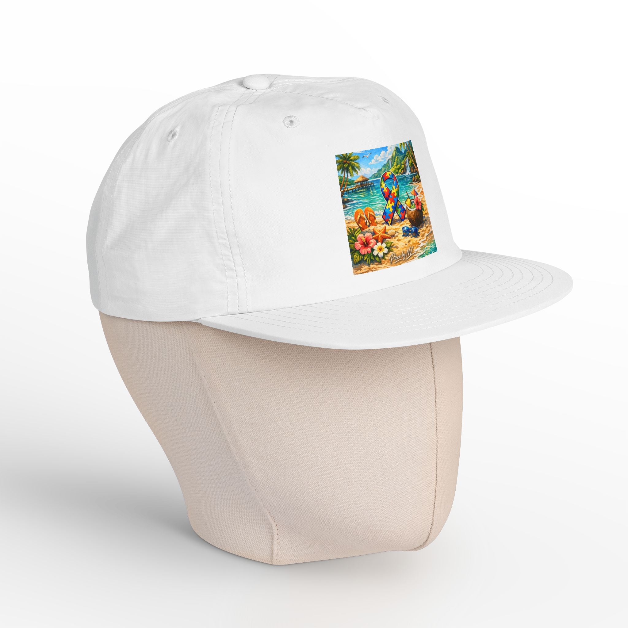 Shine with Purpose Summer Surf Cap | Embroidered Surfing Logo