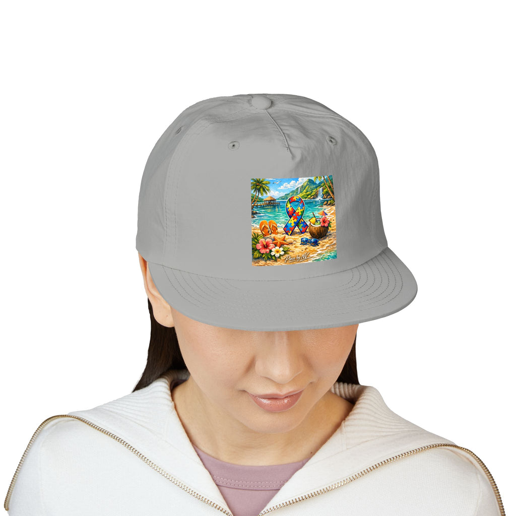 Shine with Purpose Summer Surf Cap | Embroidered Surfing Logo