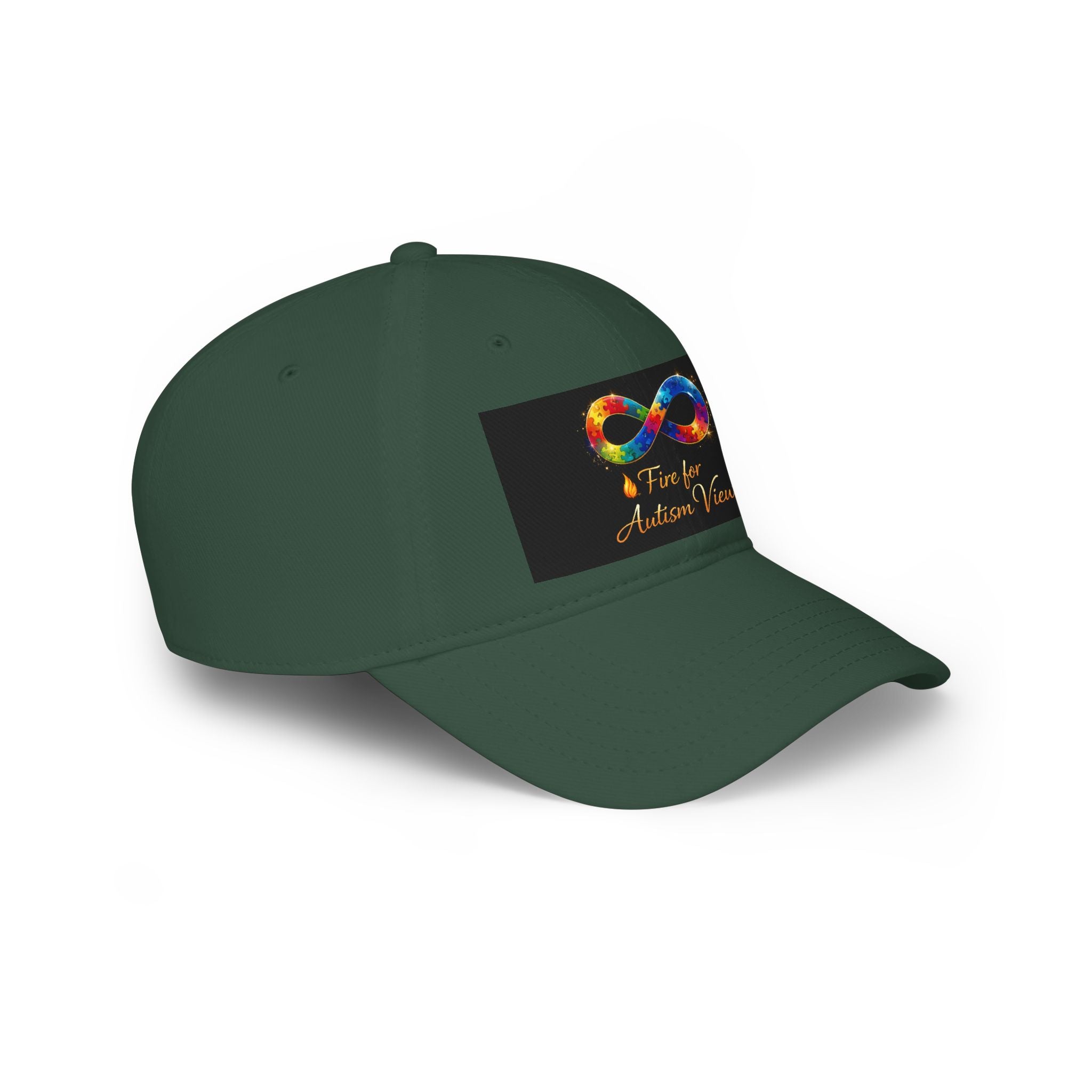 Colorful Autism Infinity Logo Cap | Awareness Baseball Cap