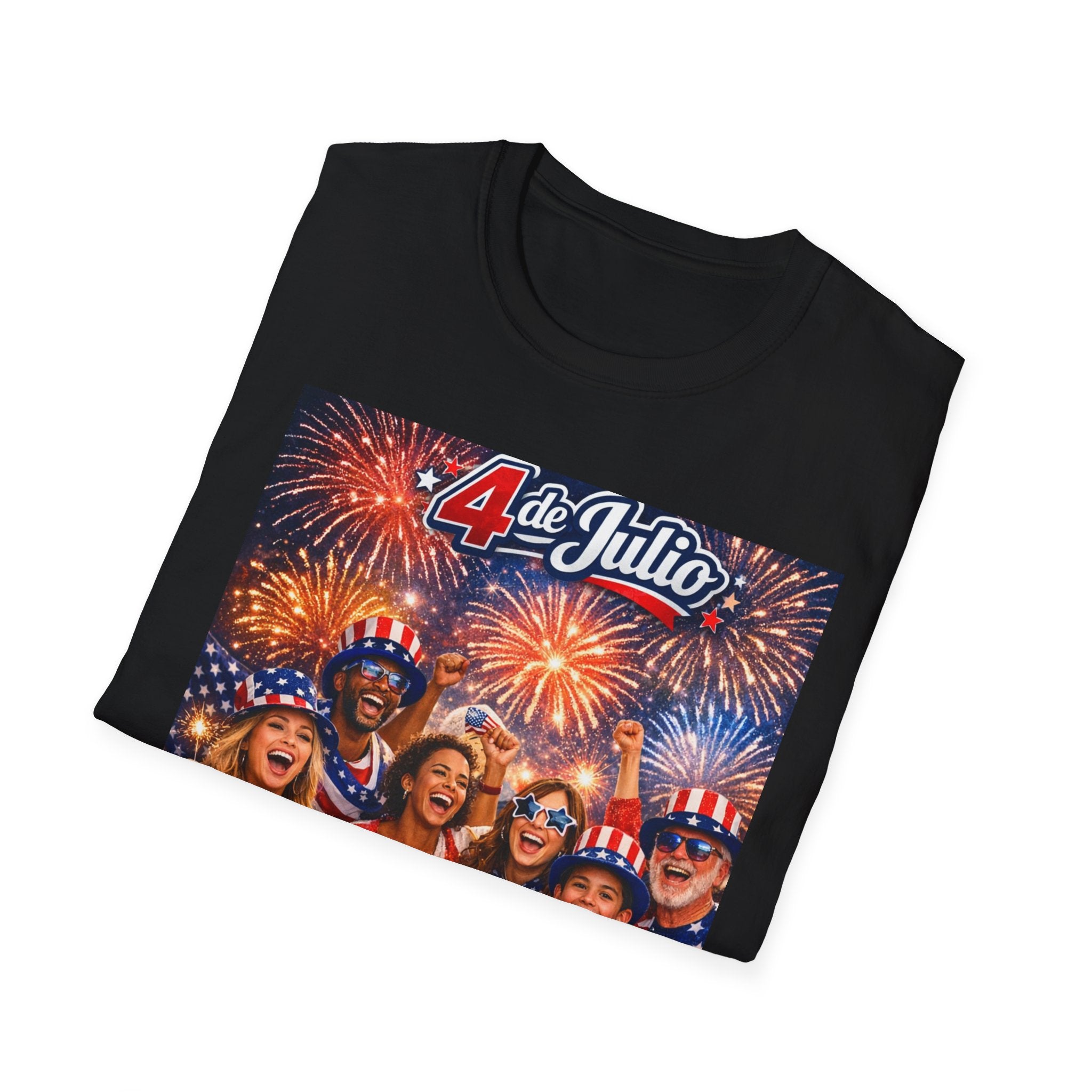 Autism Awareness American Flag 4th of July T-Shirt | Inclusion Patriotic Design