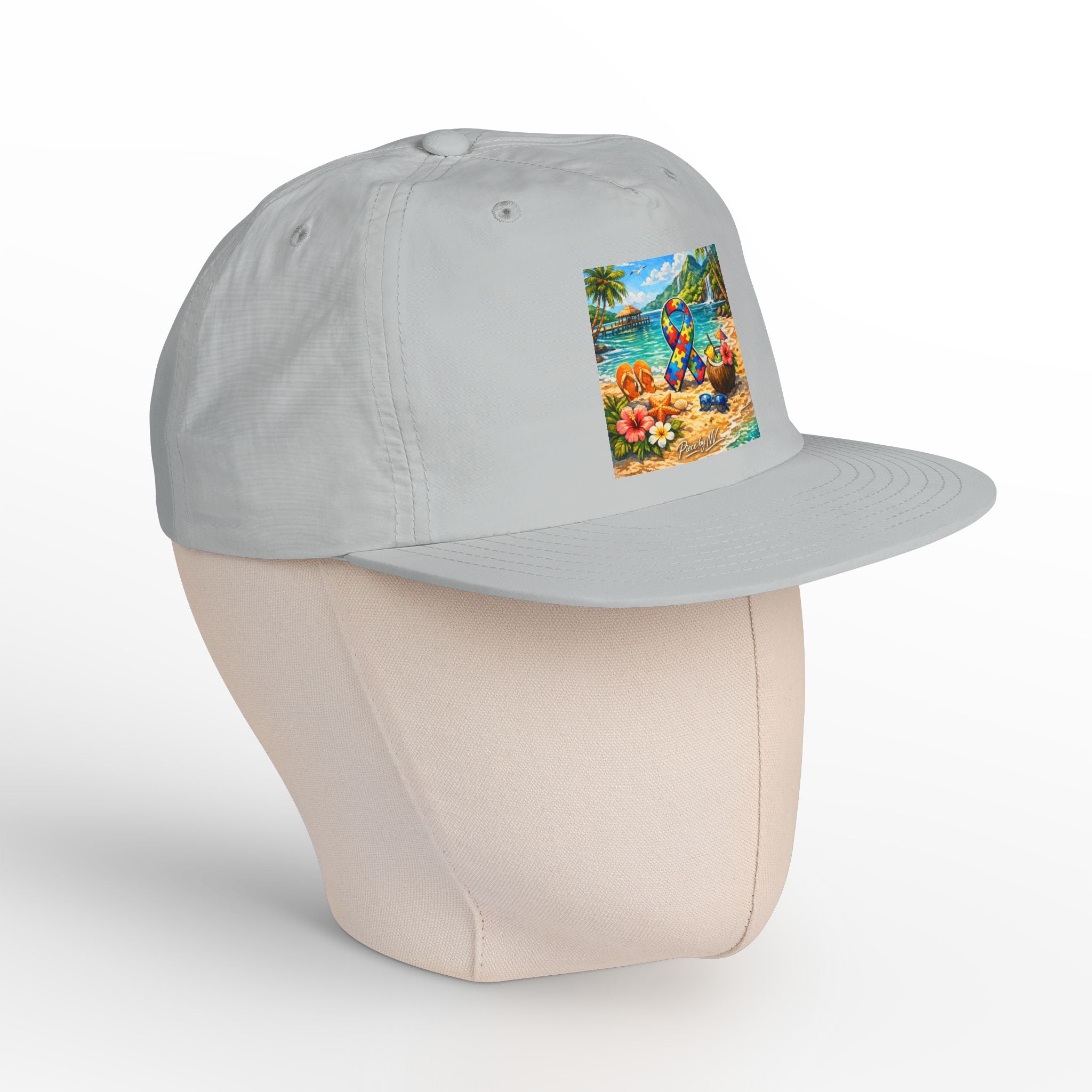 Shine with Purpose Summer Surf Cap | Embroidered Surfing Logo