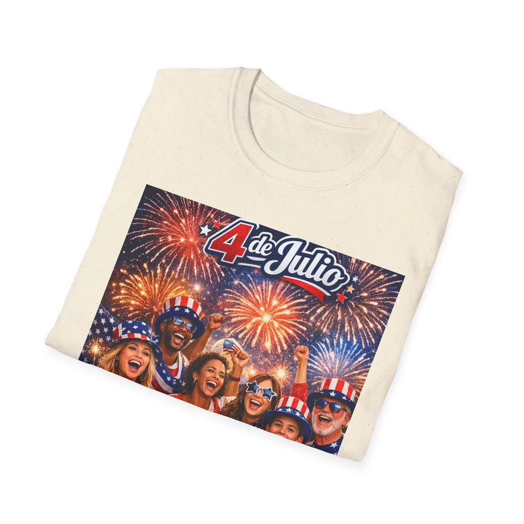 Autism Awareness American Flag 4th of July T-Shirt | Inclusion Patriotic Design