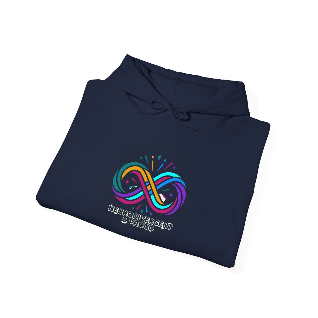 Neurodiversity Infinity Logo Hoodie | autistic pride, affirming identity