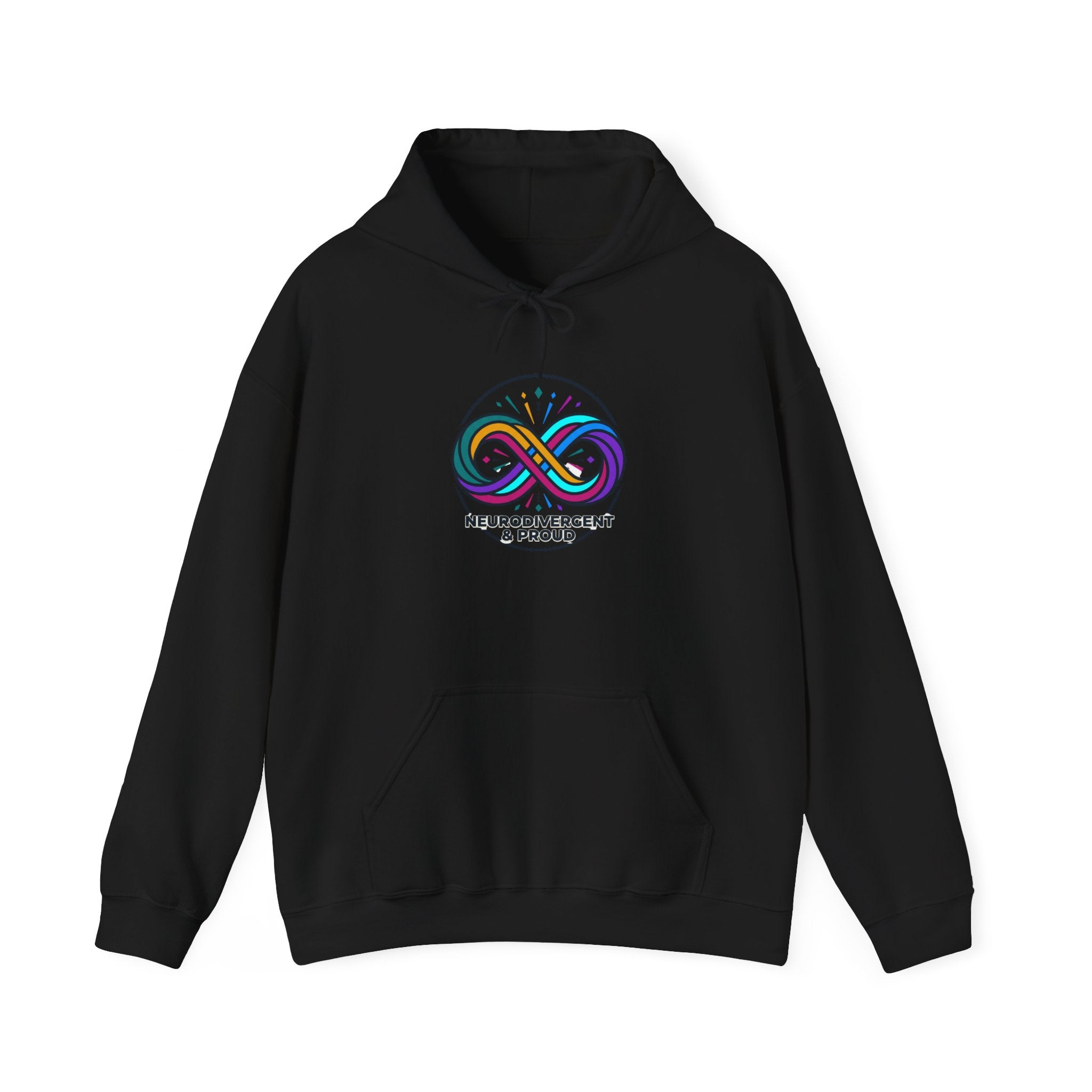 Neurodiversity Infinity Logo Hoodie | autistic pride, affirming identity