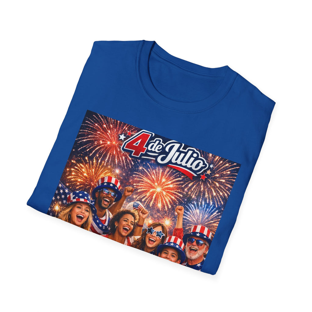 Autism Awareness American Flag 4th of July T-Shirt | Inclusion Patriotic Design