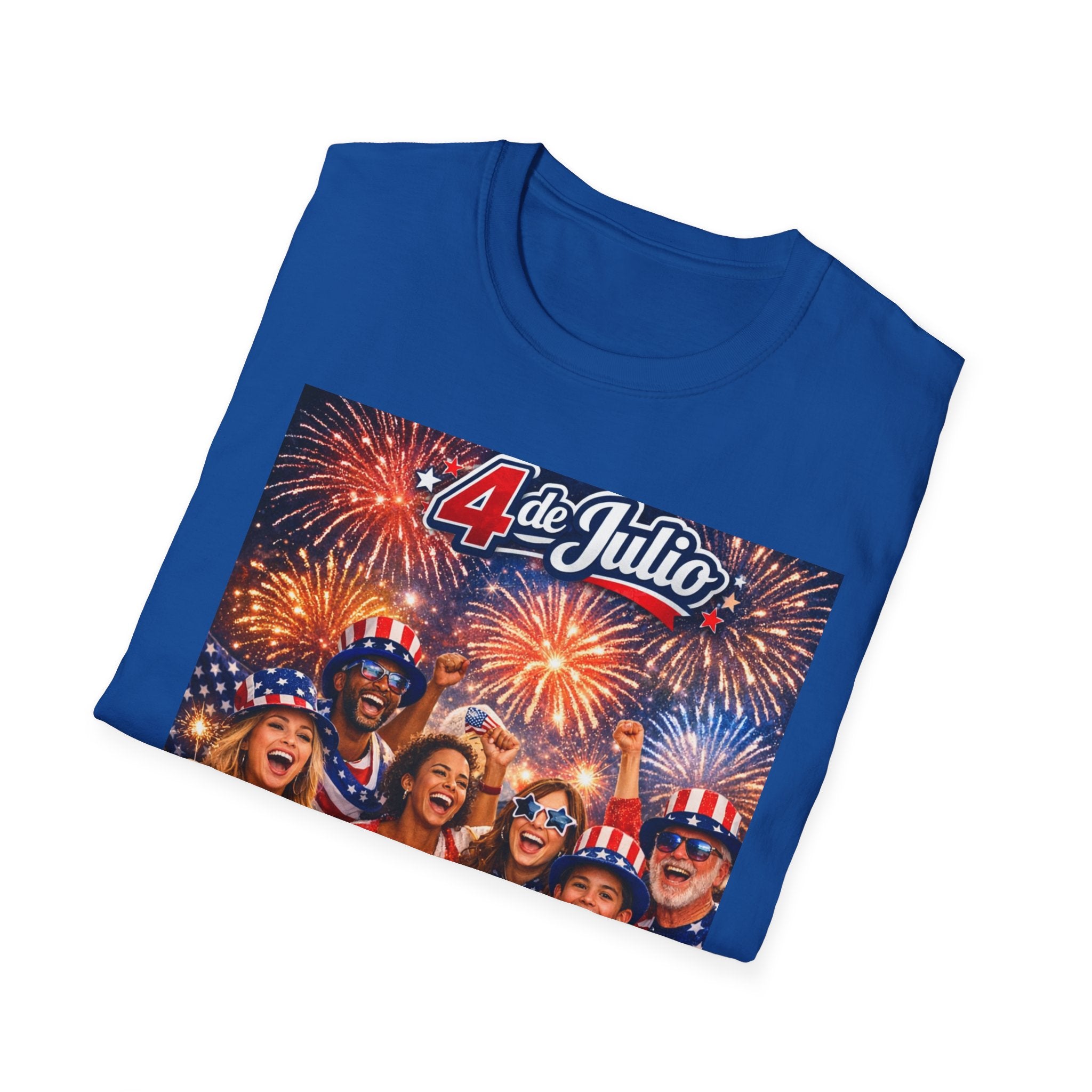 Autism Awareness American Flag 4th of July T-Shirt | Inclusion Patriotic Design