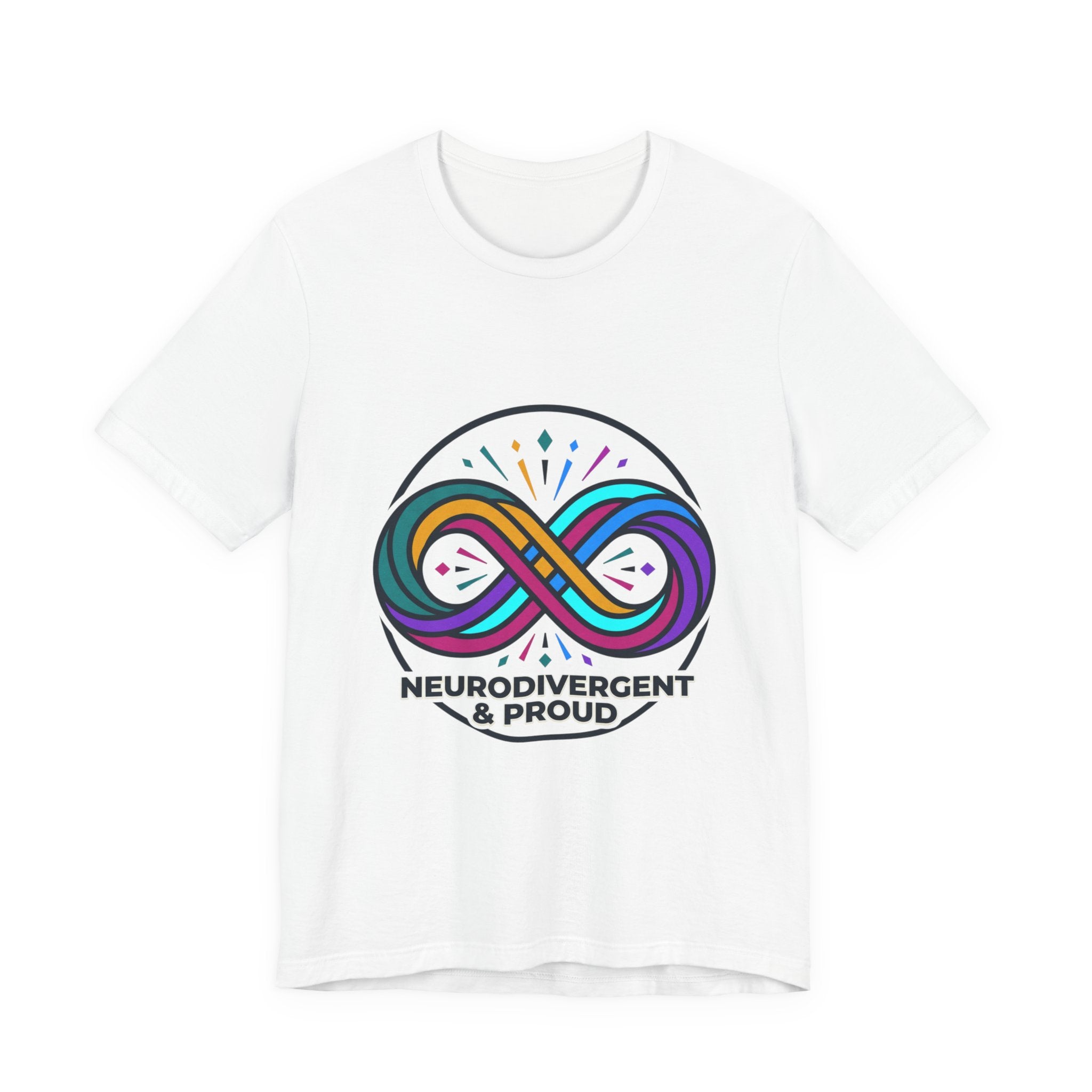 Neurodivergent & Proud Tee | autistic pride, identity-first