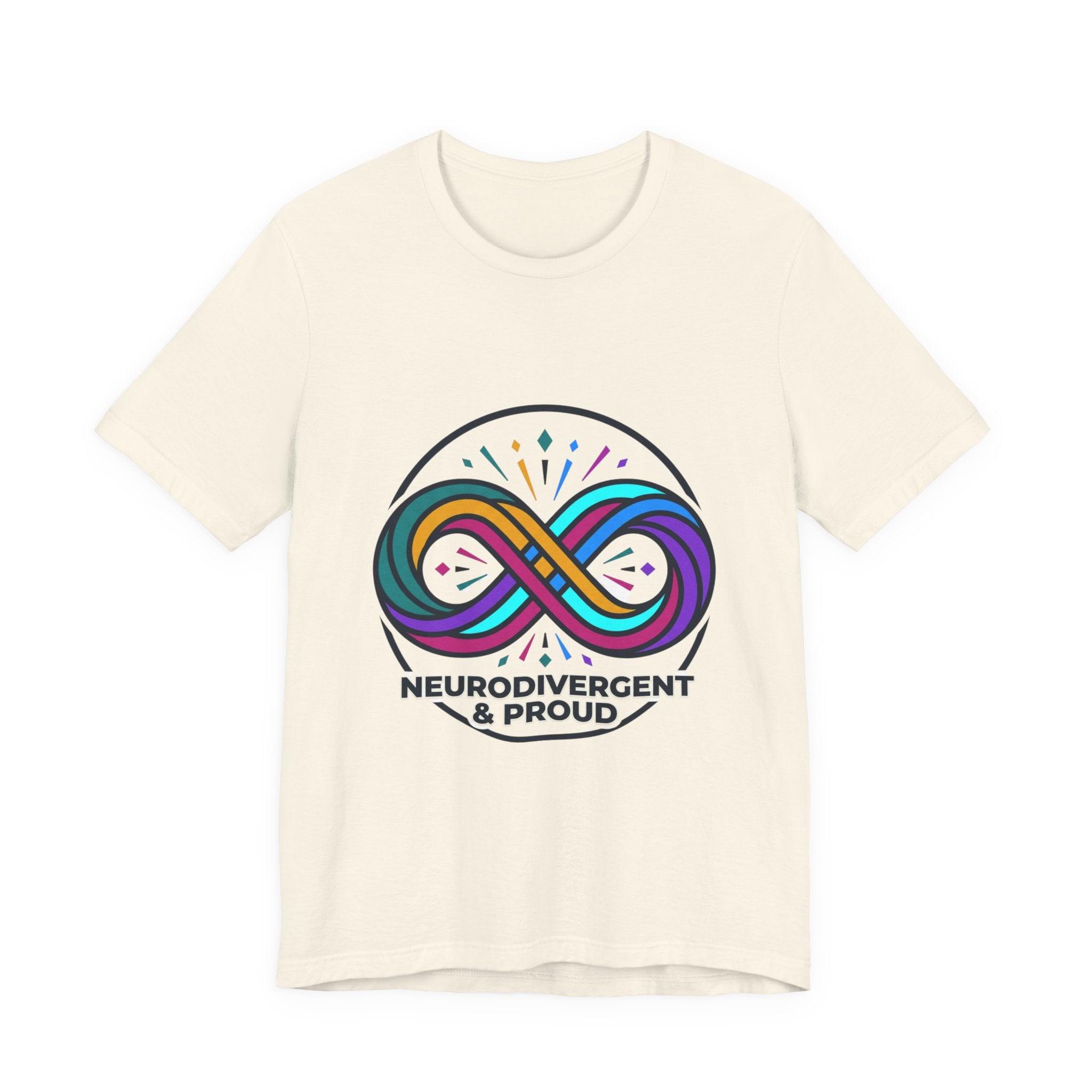 Neurodivergent & Proud Tee | autistic pride, identity-first