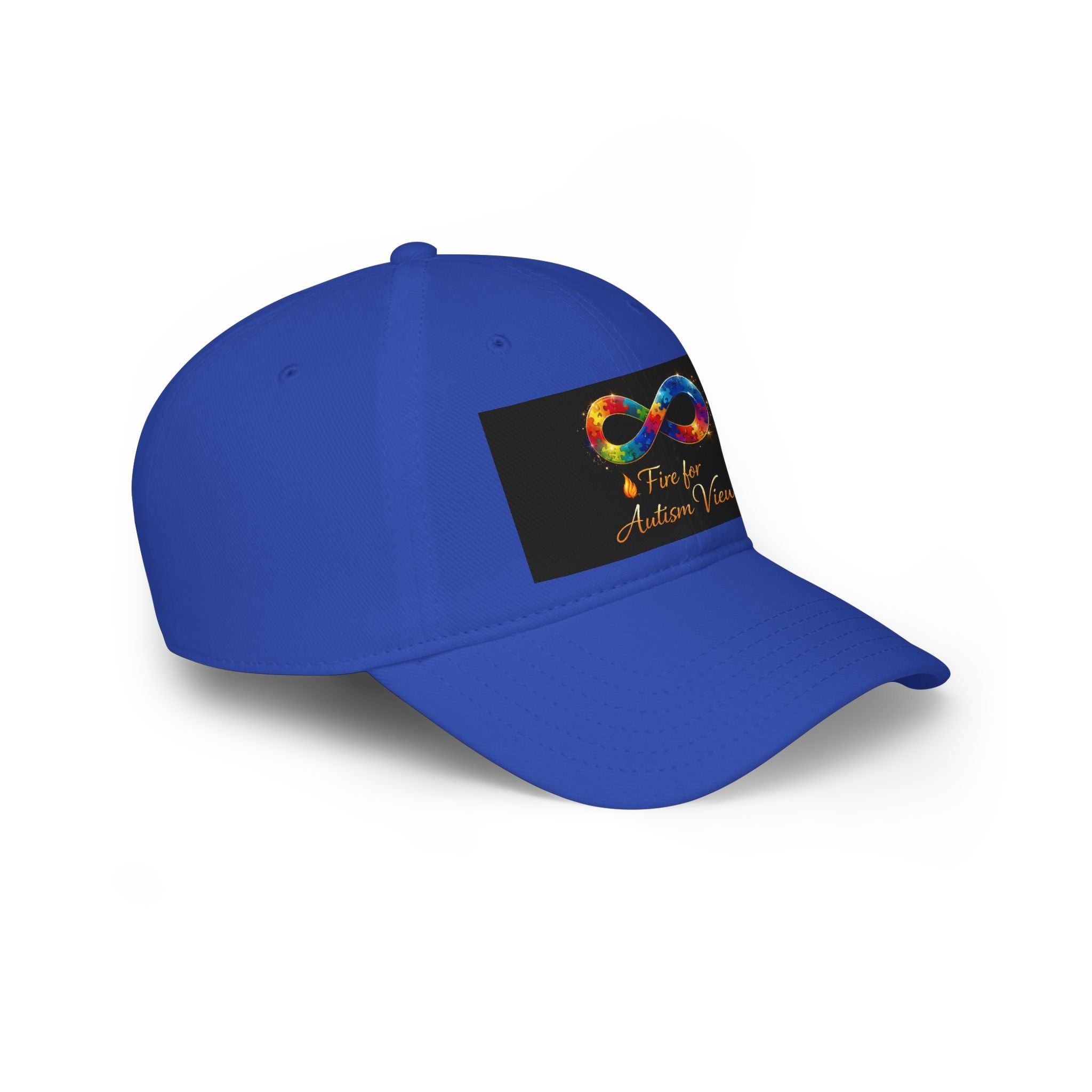 Colorful Autism Infinity Logo Cap | Awareness Baseball Cap