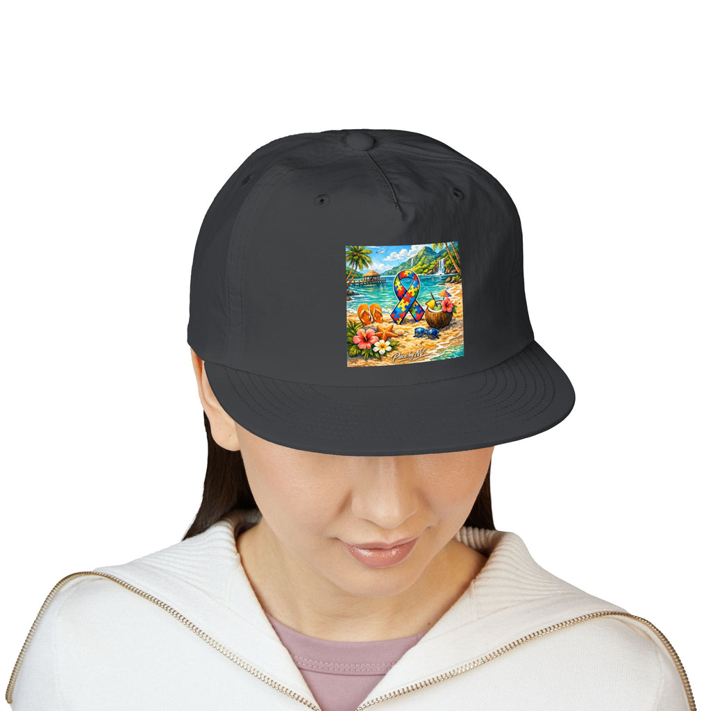 Shine with Purpose Summer Surf Cap | Embroidered Surfing Logo