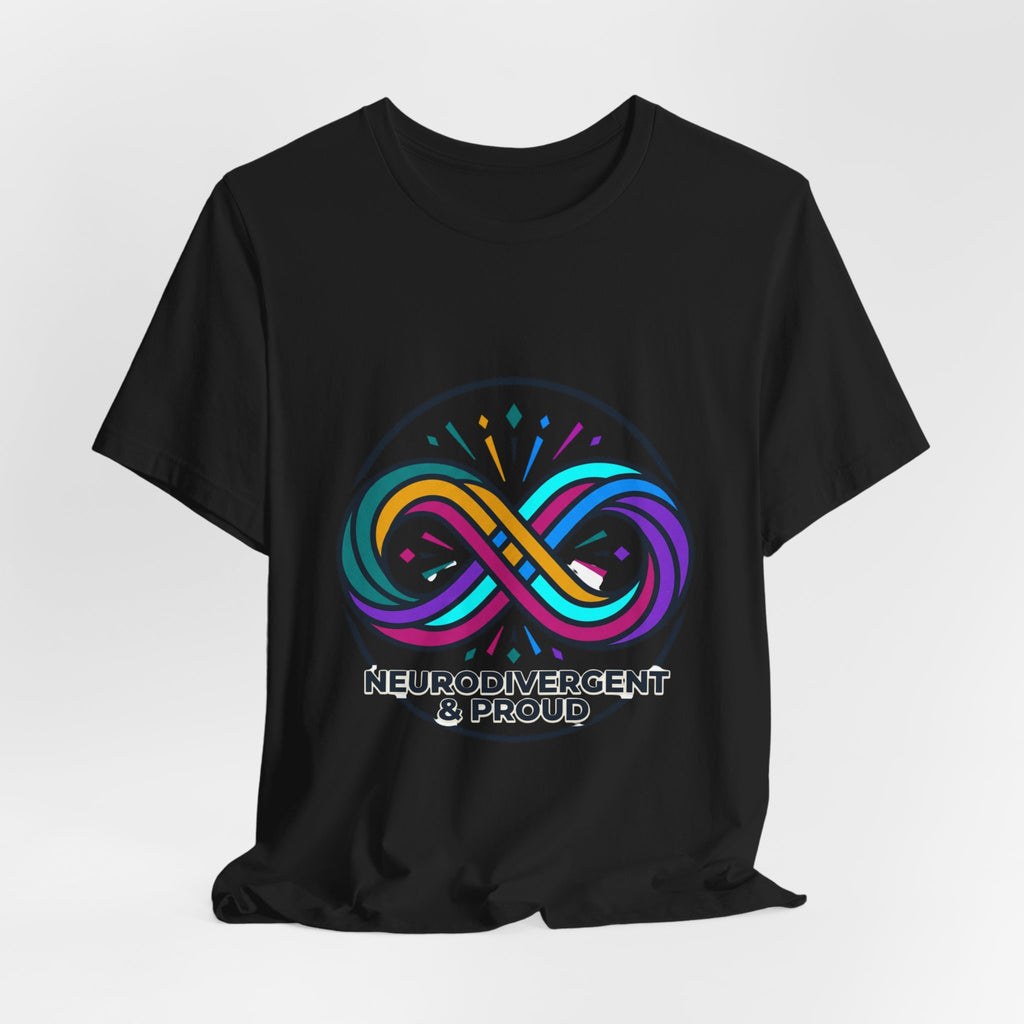 Neurodivergent & Proud Tee | autistic pride, identity-first