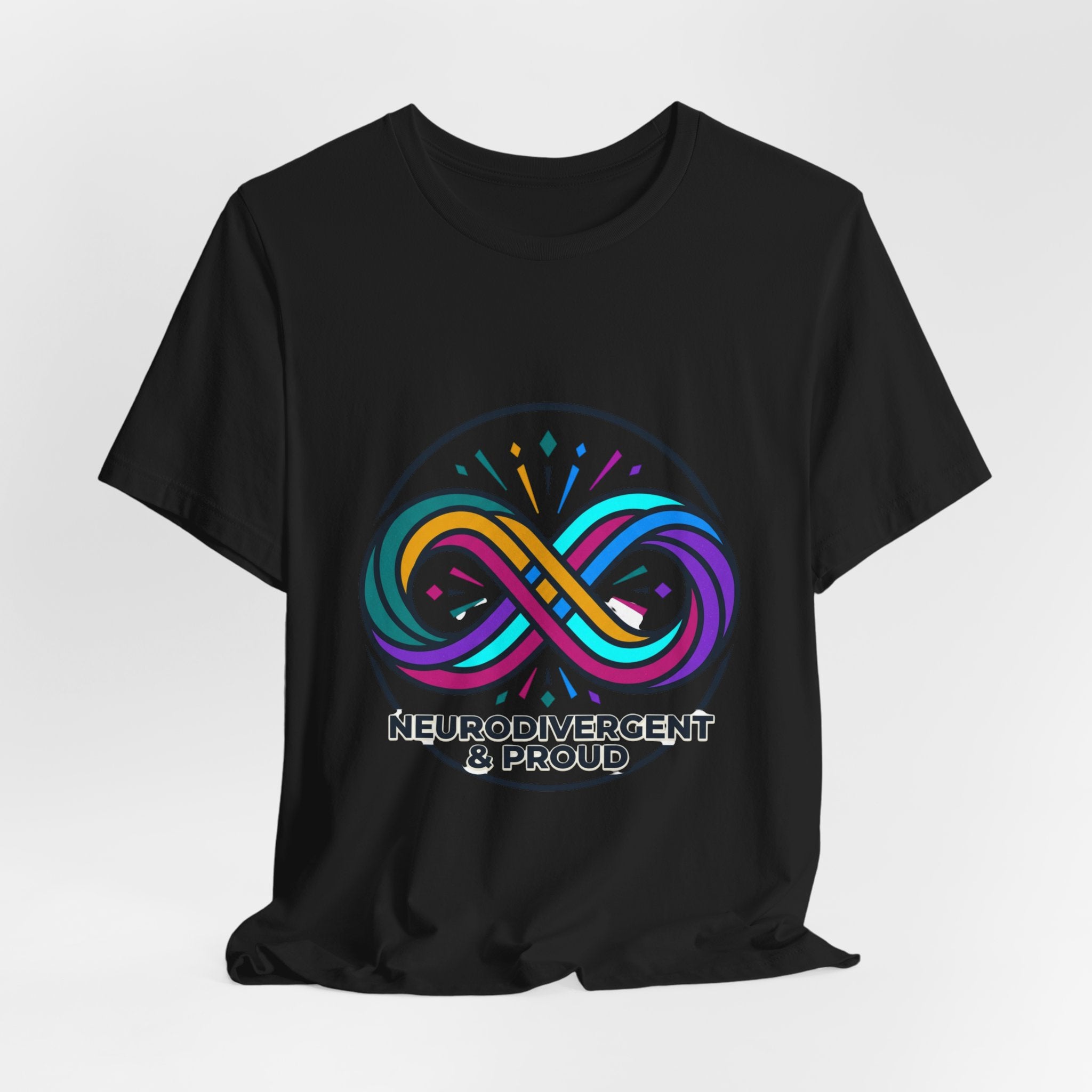 Neurodivergent & Proud Tee | autistic pride, identity-first