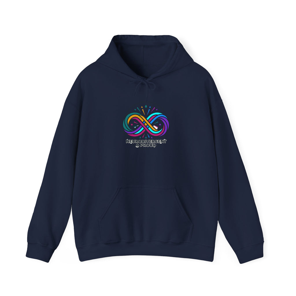 Neurodiversity Infinity Logo Hoodie | autistic pride, affirming identity