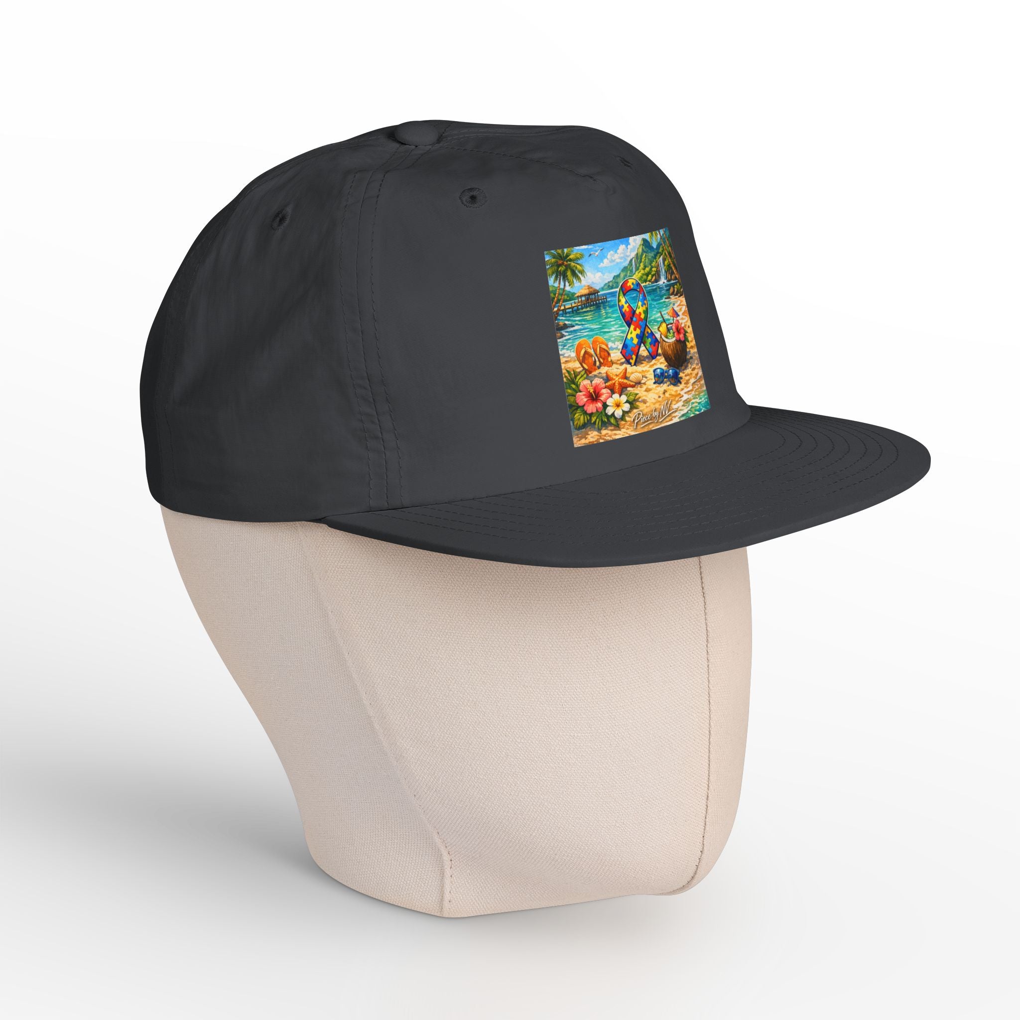 Shine with Purpose Summer Surf Cap | Embroidered Surfing Logo