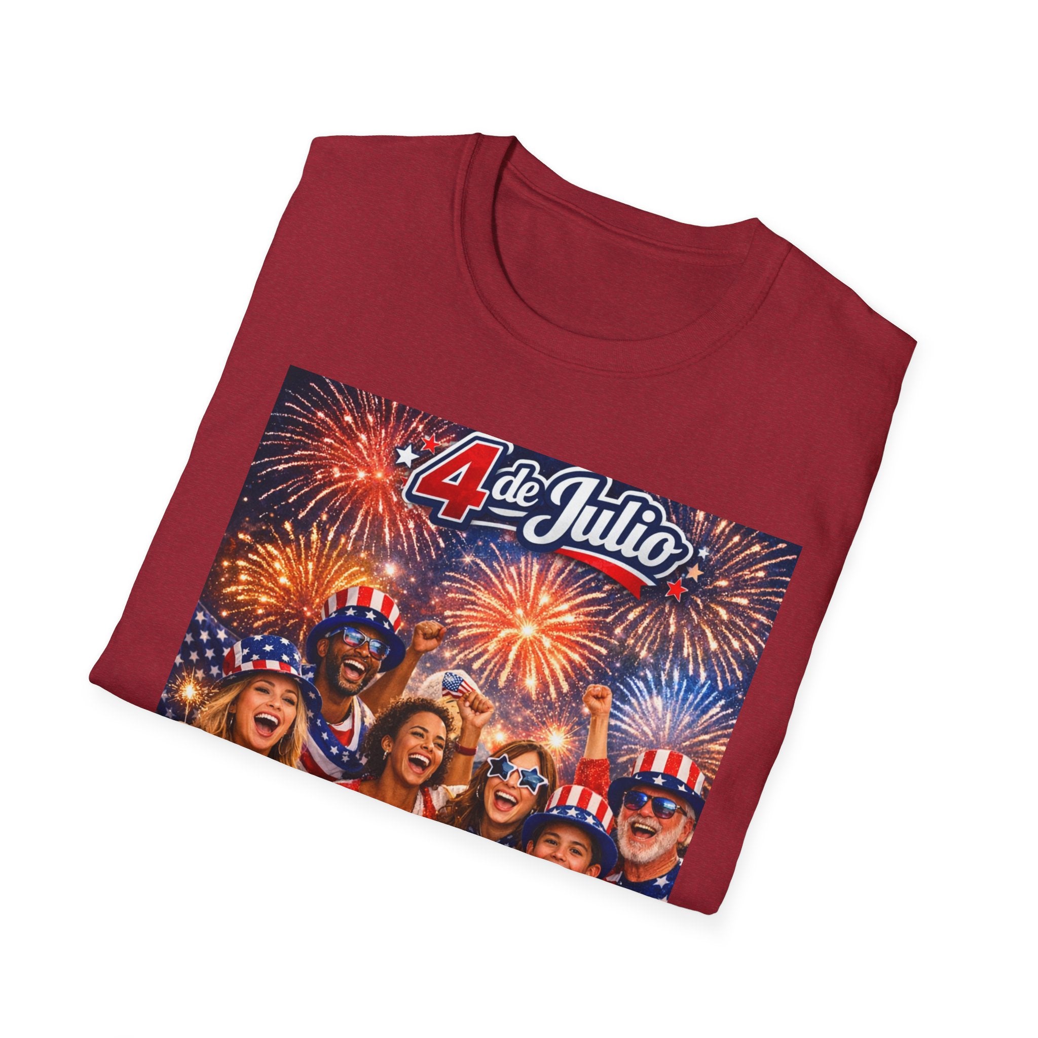 Autism Awareness American Flag 4th of July T-Shirt | Inclusion Patriotic Design