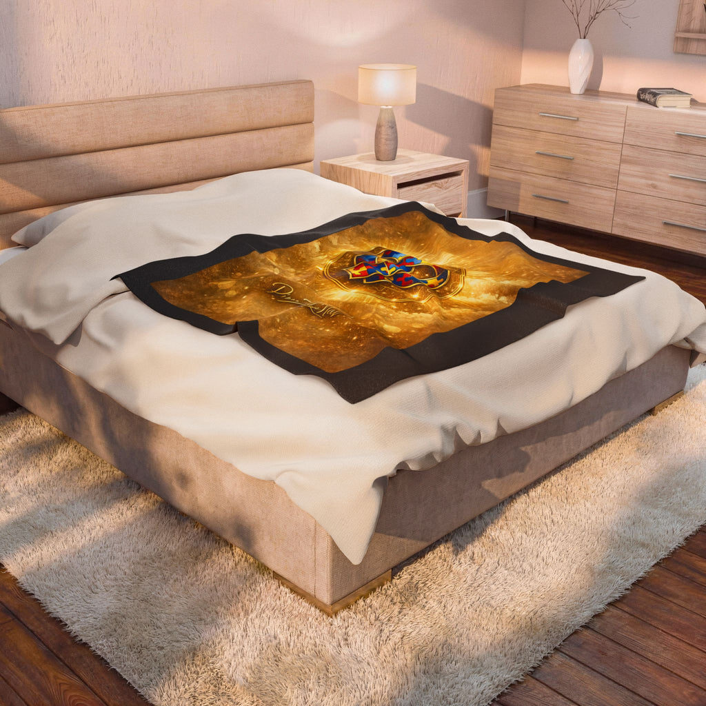 Copy of Autism Awareness Puzzle Heart Velveteen Plush Blanket