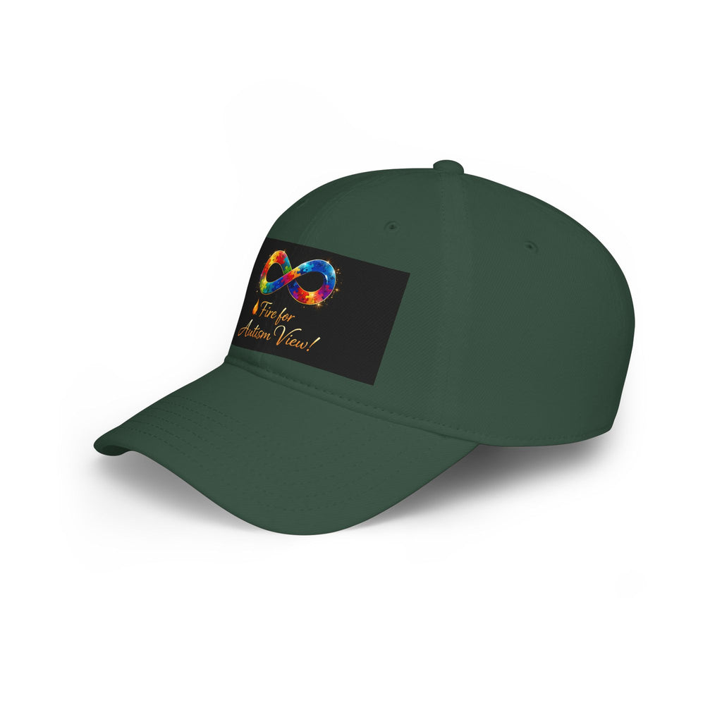 Colorful Autism Infinity Logo Cap | Awareness Baseball Cap