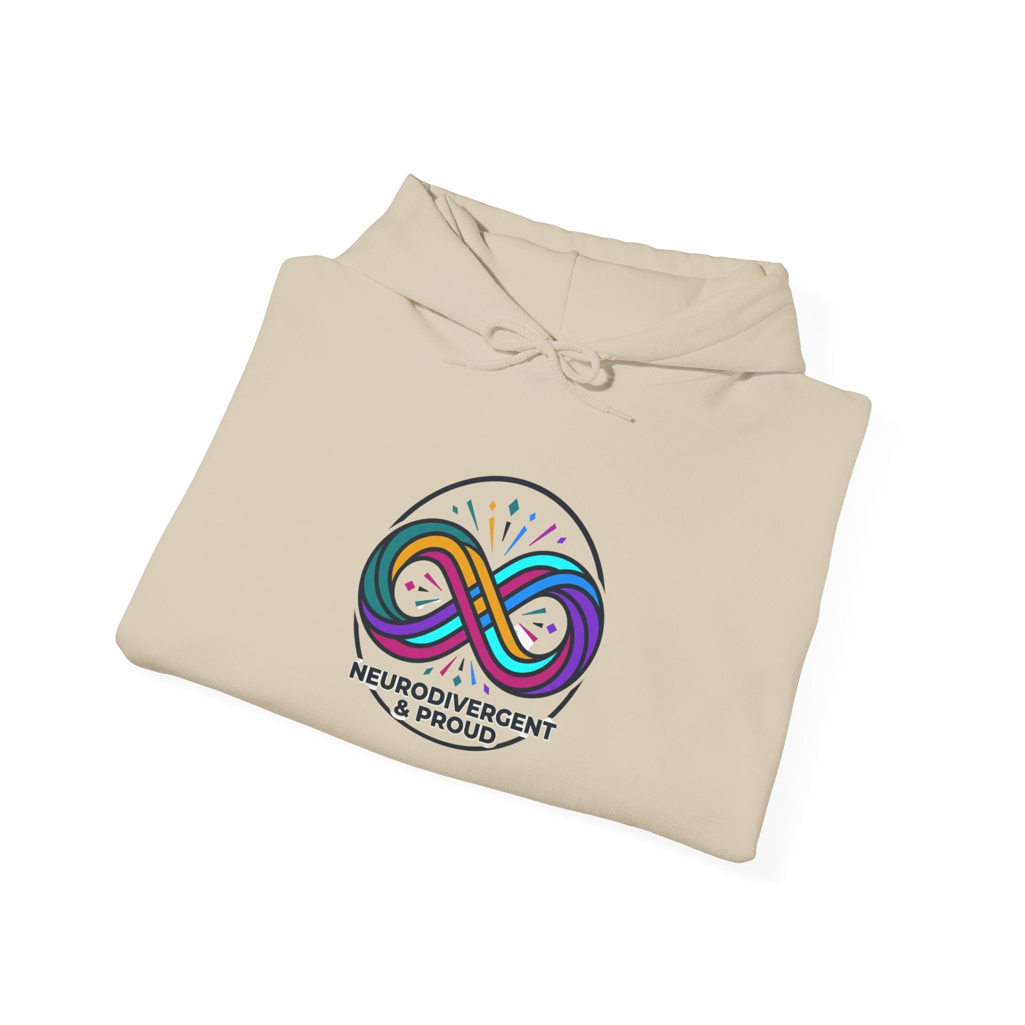 Neurodiversity Infinity Logo Hoodie | autistic pride, affirming identity