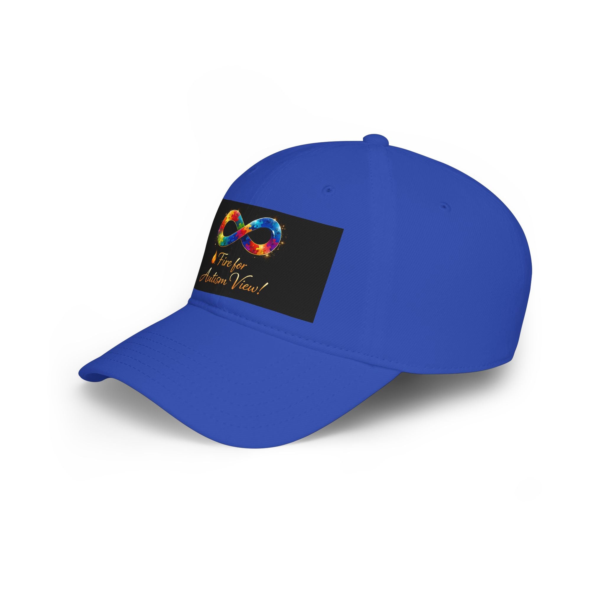 Colorful Autism Infinity Logo Cap | Awareness Baseball Cap
