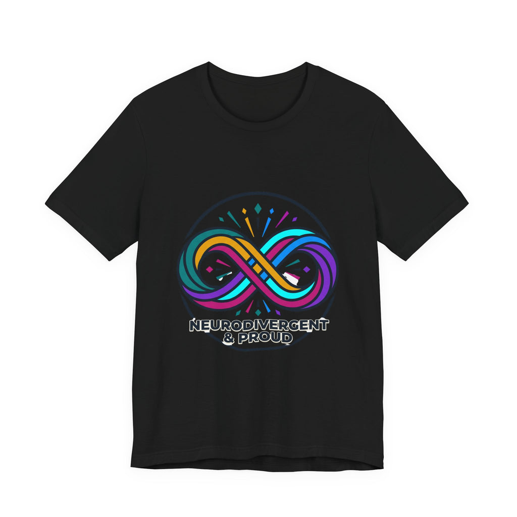 Neurodivergent & Proud Tee | autistic pride, identity-first