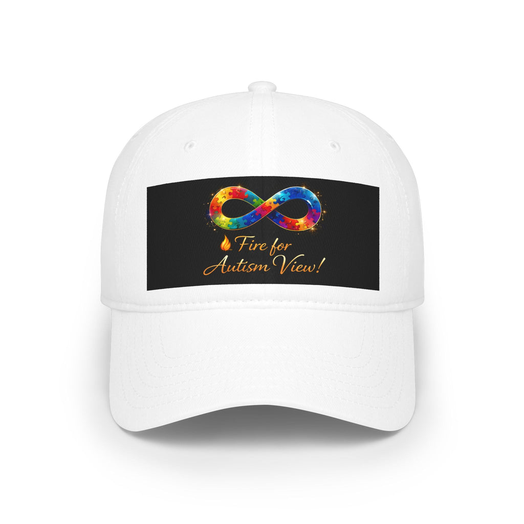 Colorful Autism Infinity Logo Cap | Awareness Baseball Cap