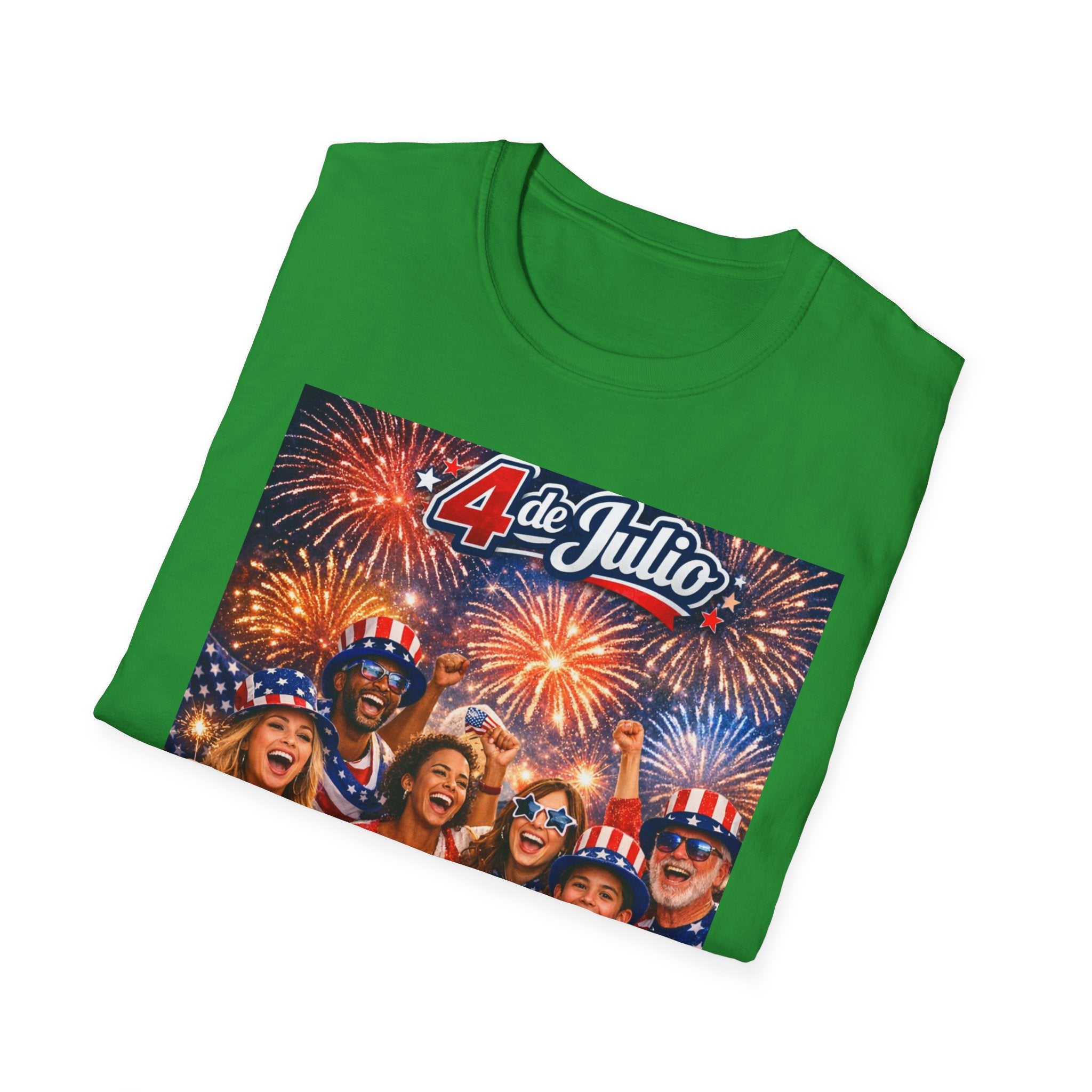 Autism Awareness American Flag 4th of July T-Shirt | Inclusion Patriotic Design