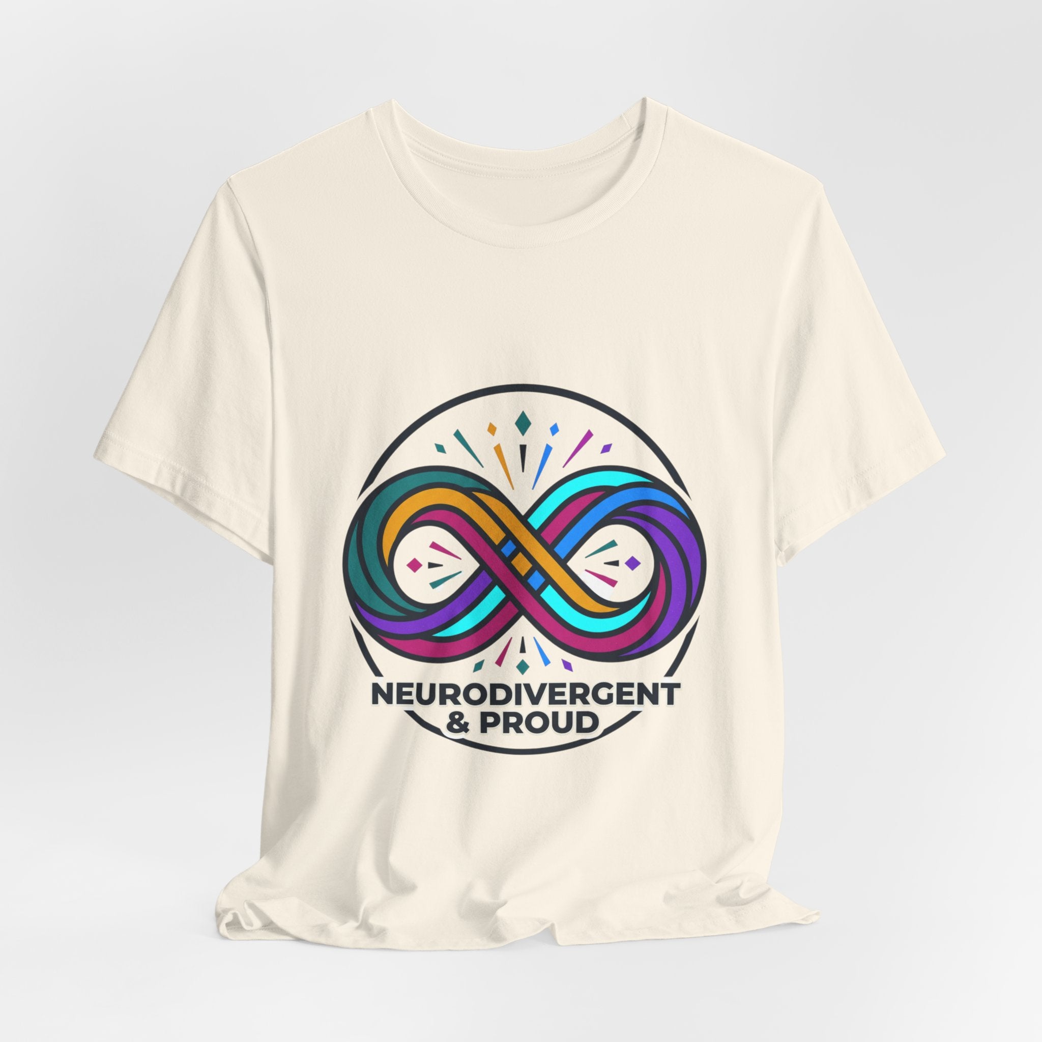 Neurodivergent & Proud Tee | autistic pride, identity-first