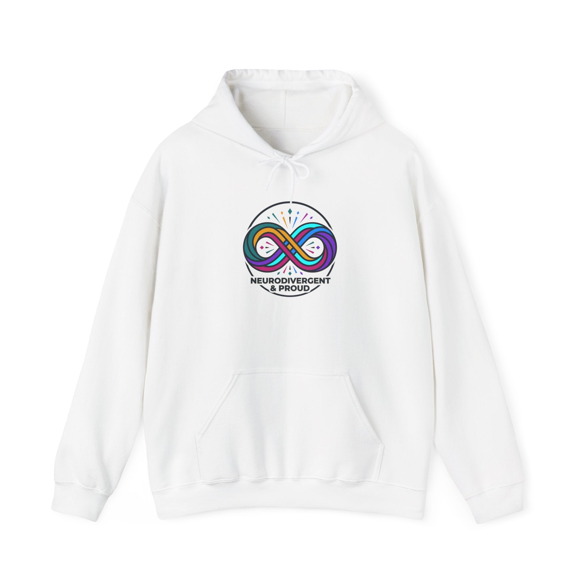 Neurodiversity Infinity Logo Hoodie | autistic pride, affirming identity