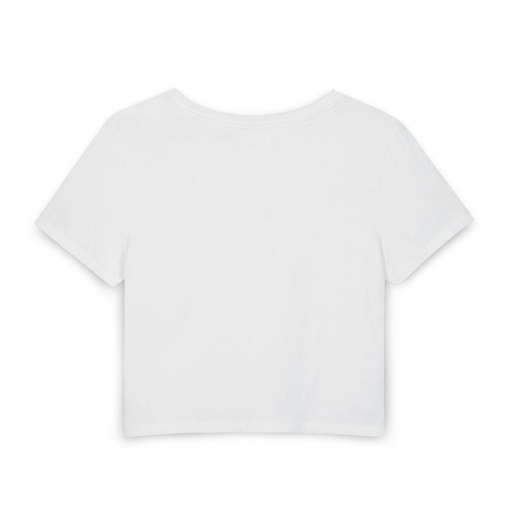 Statue of Liberty Cityscape Baby Tee | New York Skyline Graphic