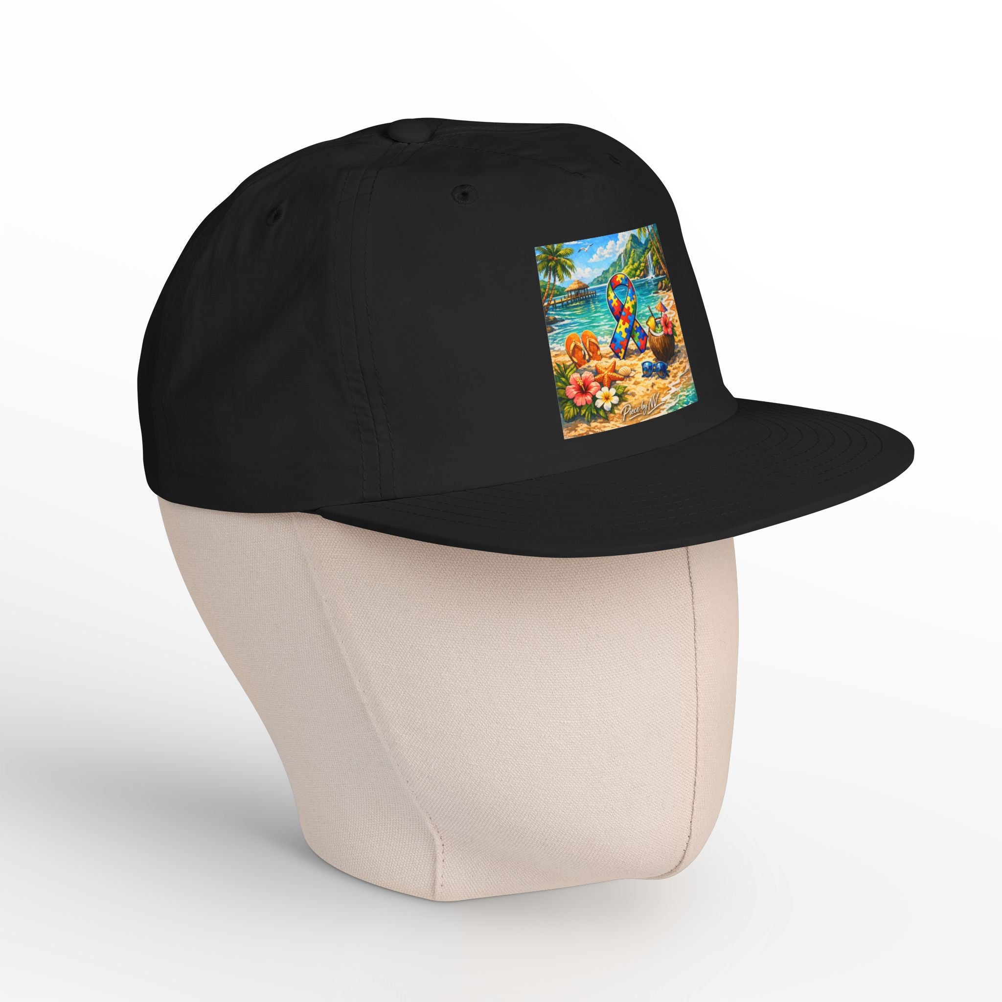 Shine with Purpose Summer Surf Cap | Embroidered Surfing Logo