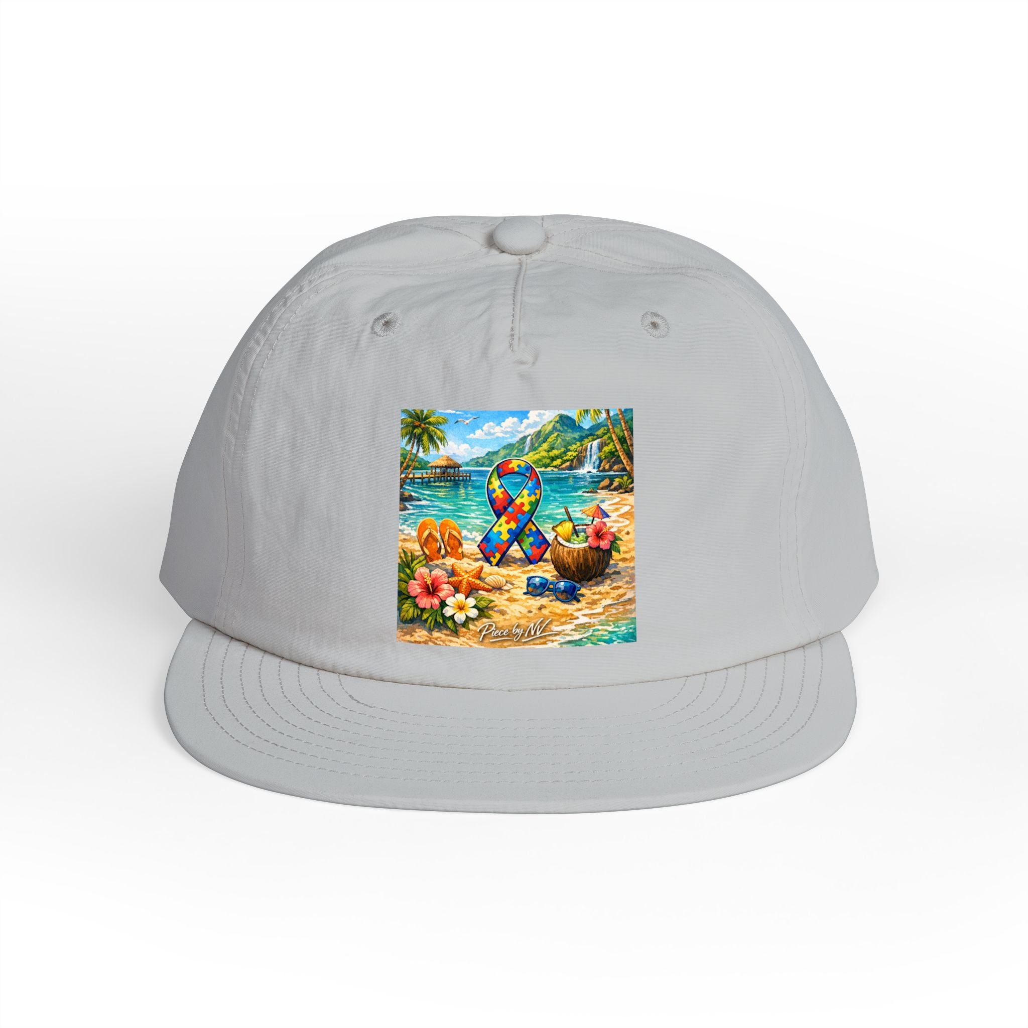 Shine with Purpose Summer Surf Cap | Embroidered Surfing Logo