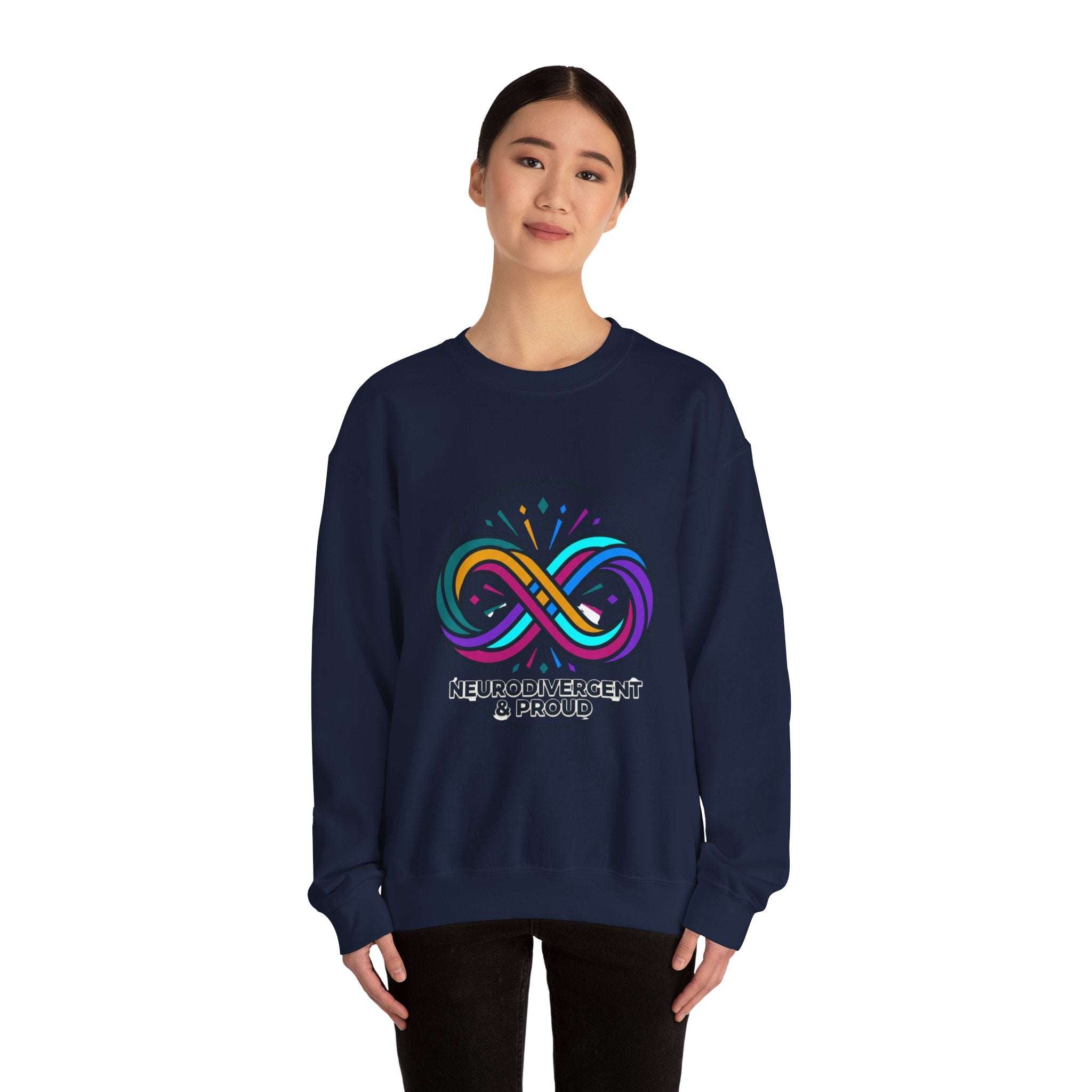 Neurodivergent & Proud Sweatshirt | Autistic Pride, Identity-First, Sensory-Friendly