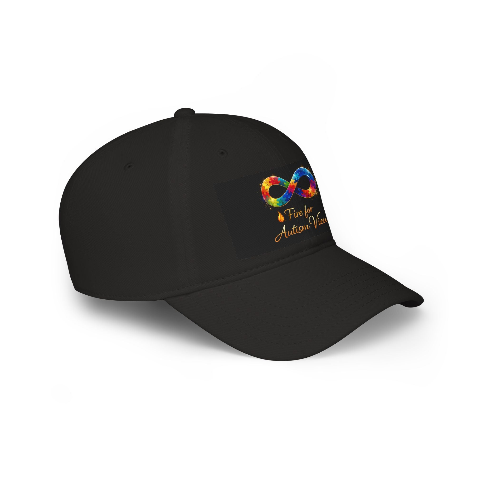 Colorful Autism Infinity Logo Cap | Awareness Baseball Cap