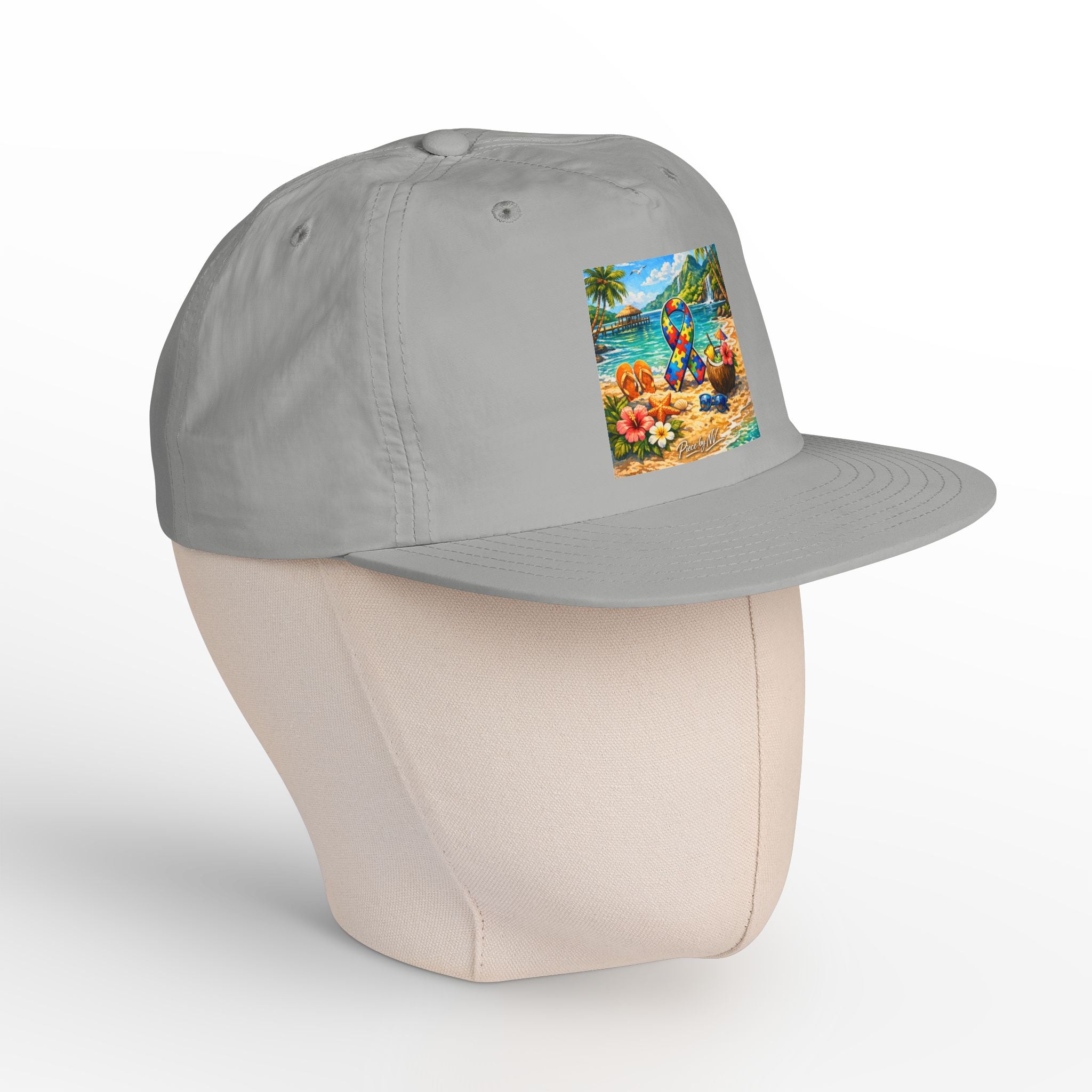 Shine with Purpose Summer Surf Cap | Embroidered Surfing Logo