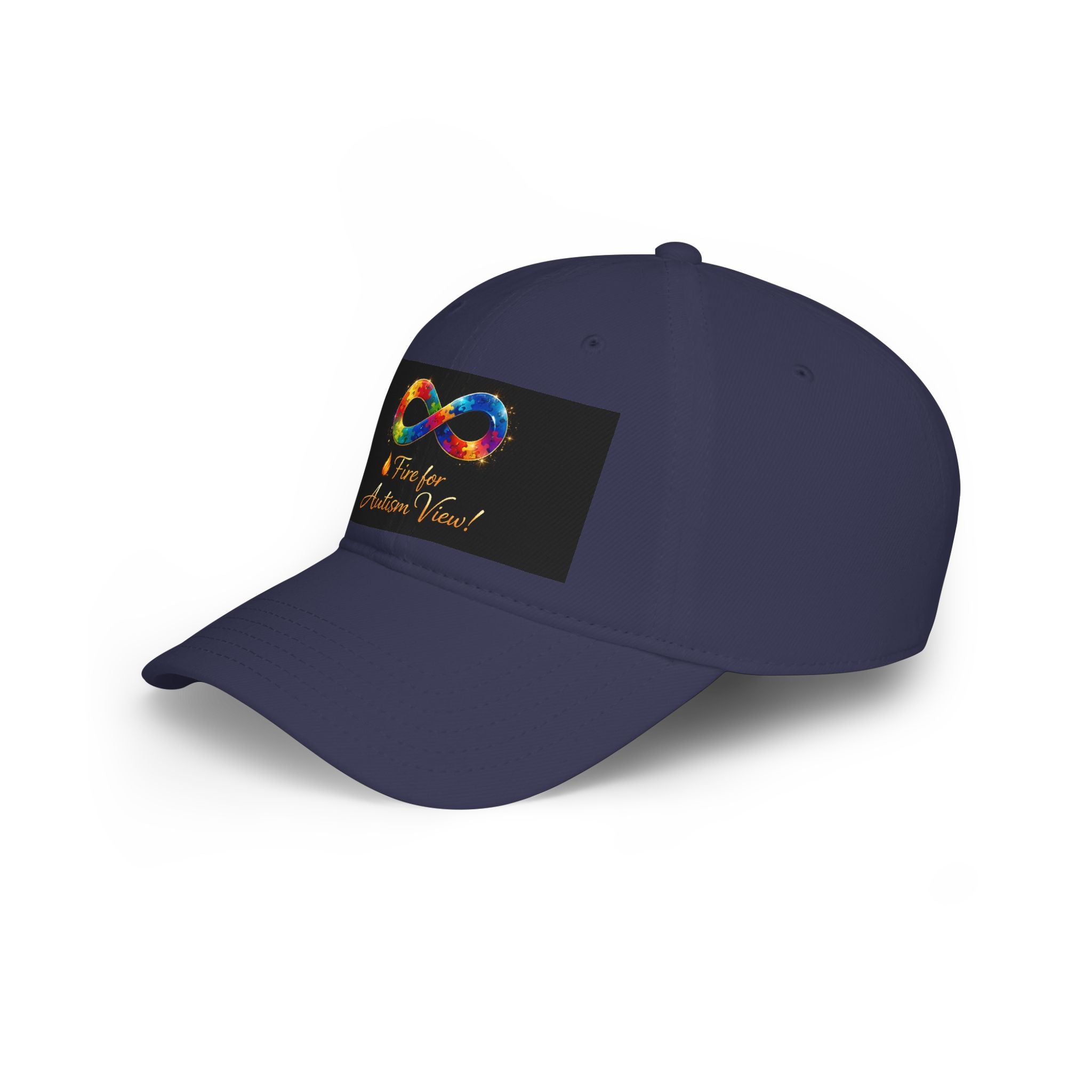 Colorful Autism Infinity Logo Cap | Awareness Baseball Cap
