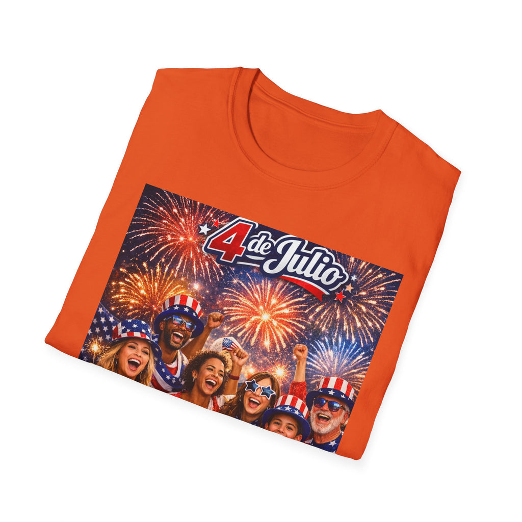Autism Awareness American Flag 4th of July T-Shirt | Inclusion Patriotic Design