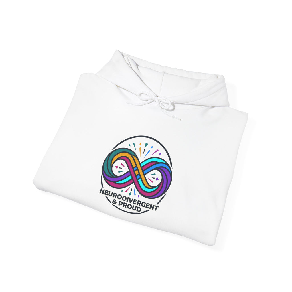 Neurodiversity Infinity Logo Hoodie | autistic pride, affirming identity