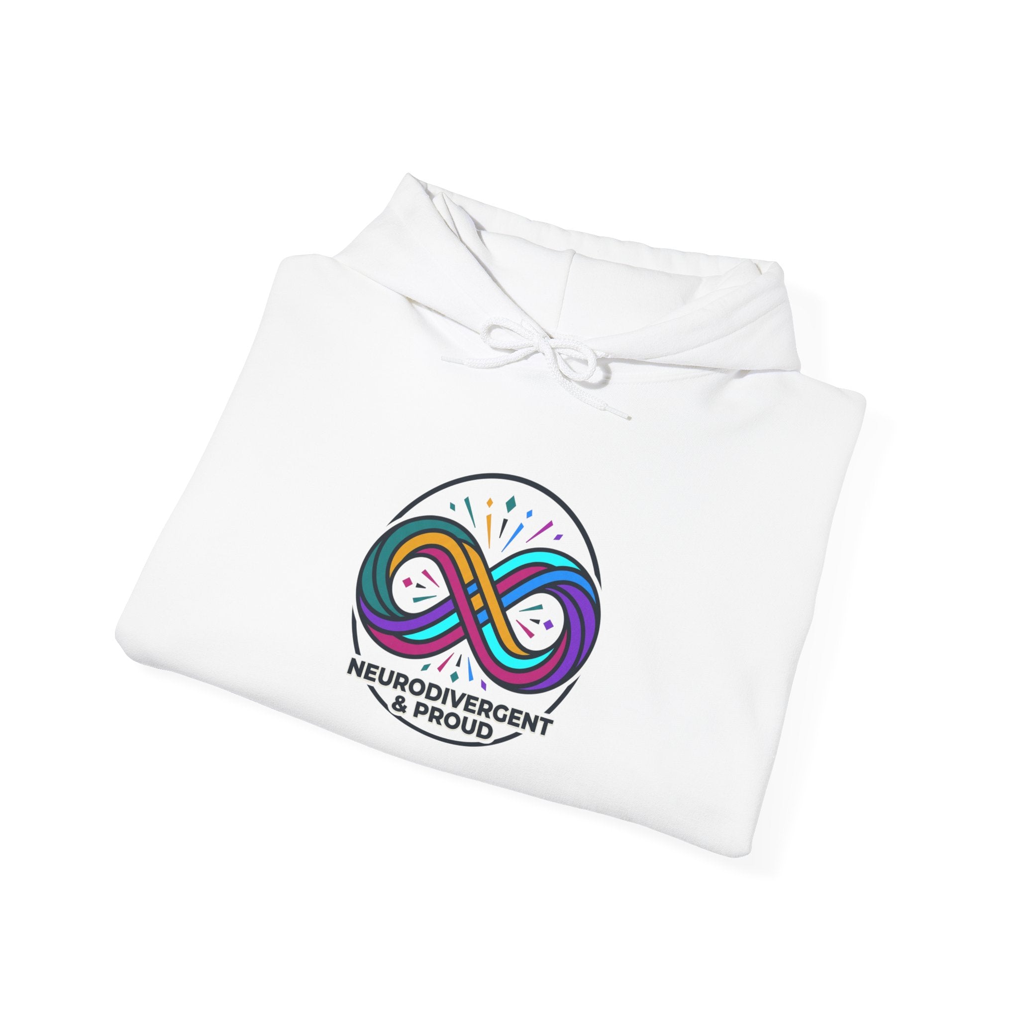 Neurodiversity Infinity Logo Hoodie | autistic pride, affirming identity