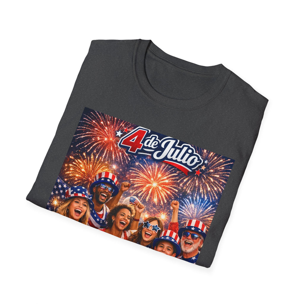 Autism Awareness American Flag 4th of July T-Shirt | Inclusion Patriotic Design