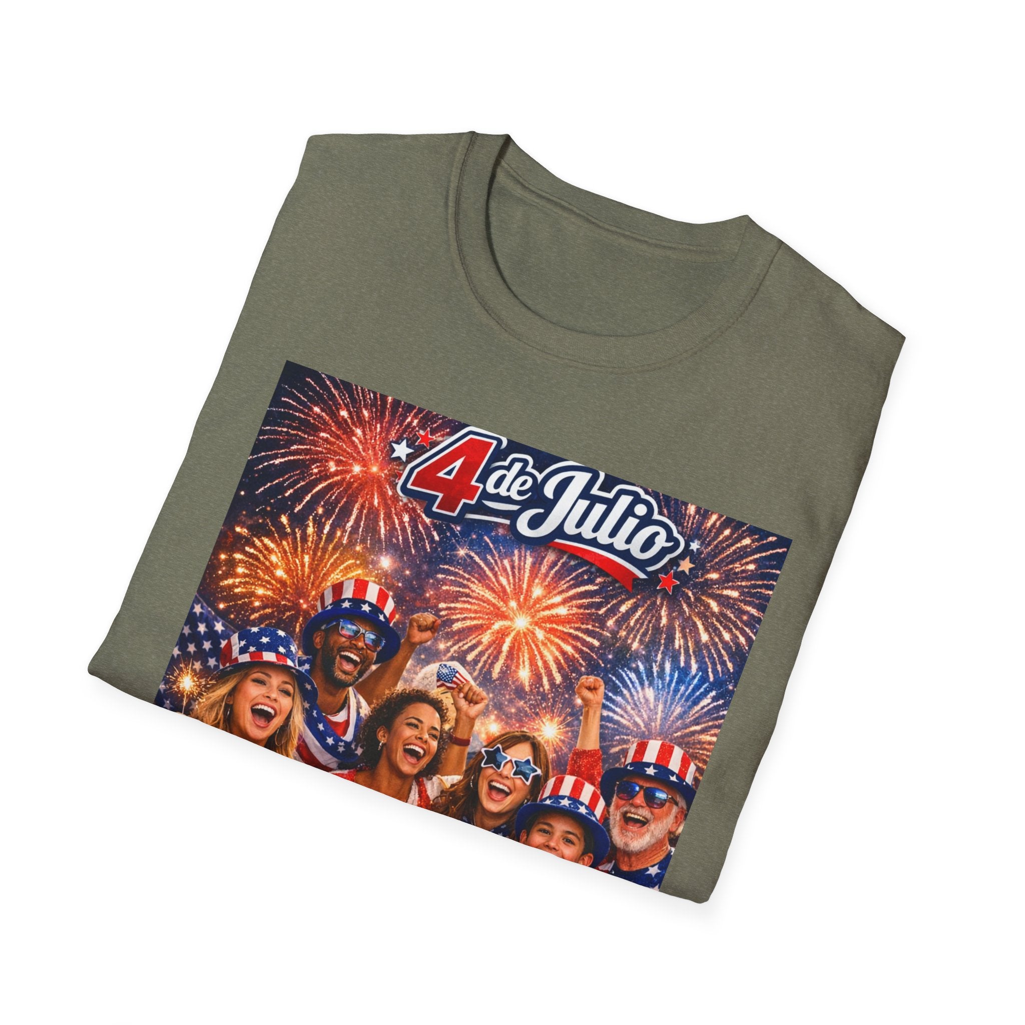 Autism Awareness American Flag 4th of July T-Shirt | Inclusion Patriotic Design