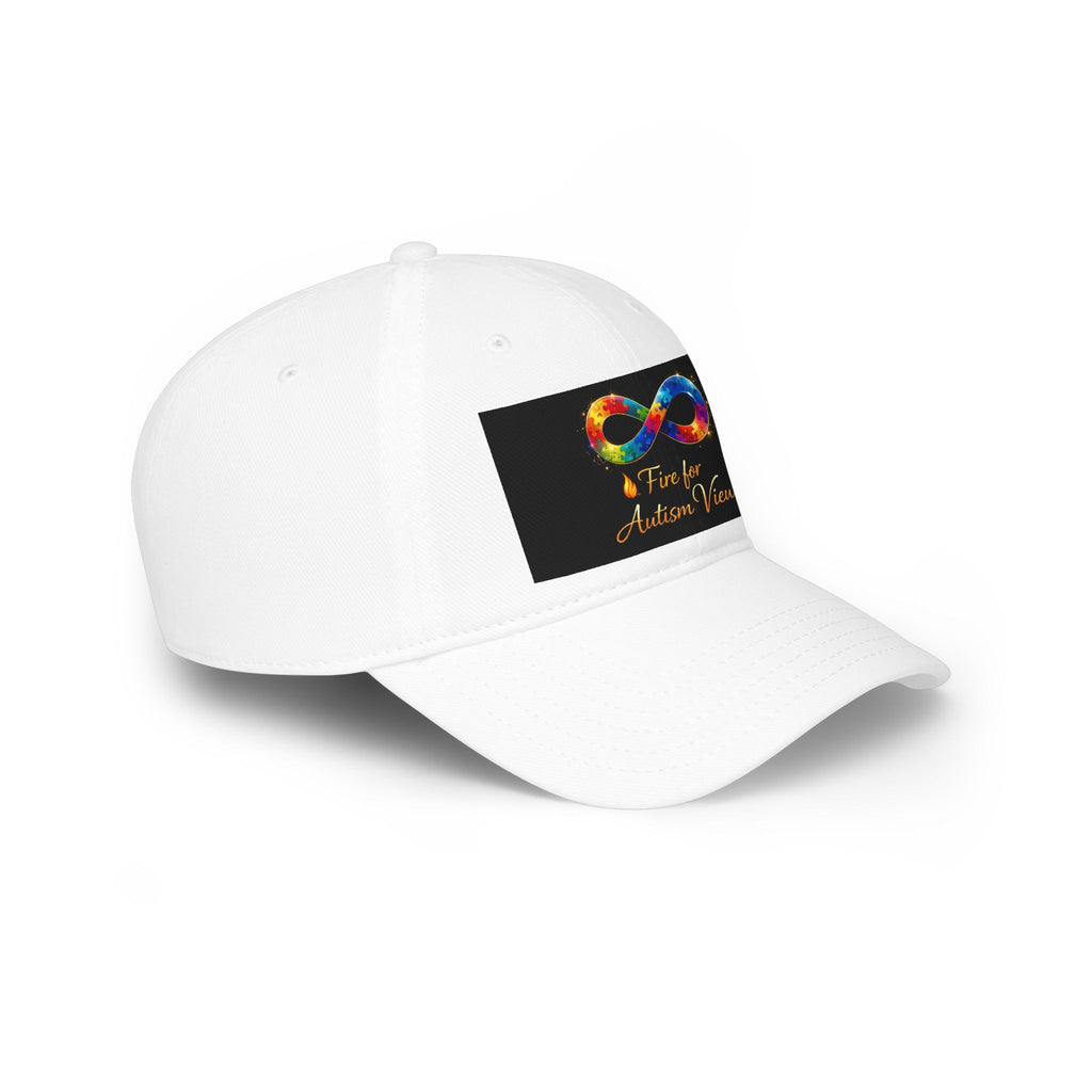 Colorful Autism Infinity Logo Cap | Awareness Baseball Cap