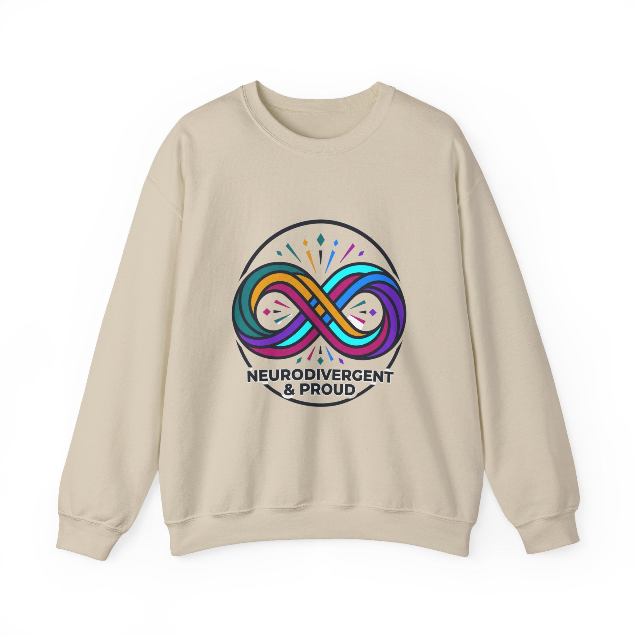 Neurodivergent & Proud Sweatshirt | Autistic Pride, Identity-First, Sensory-Friendly