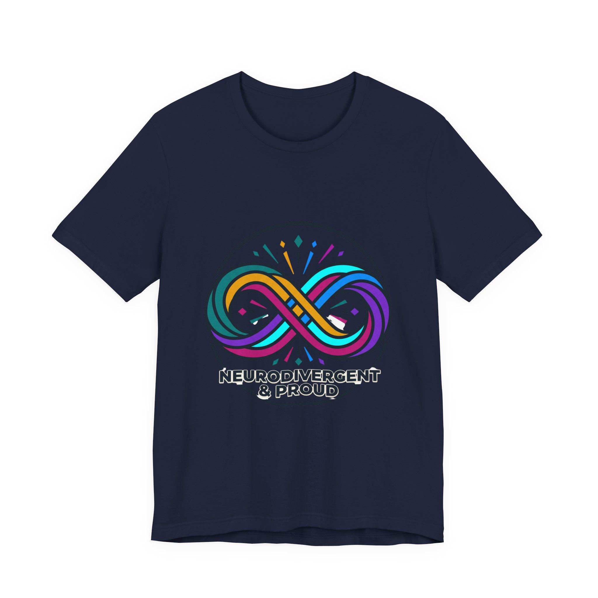 Neurodivergent & Proud Tee | autistic pride, identity-first
